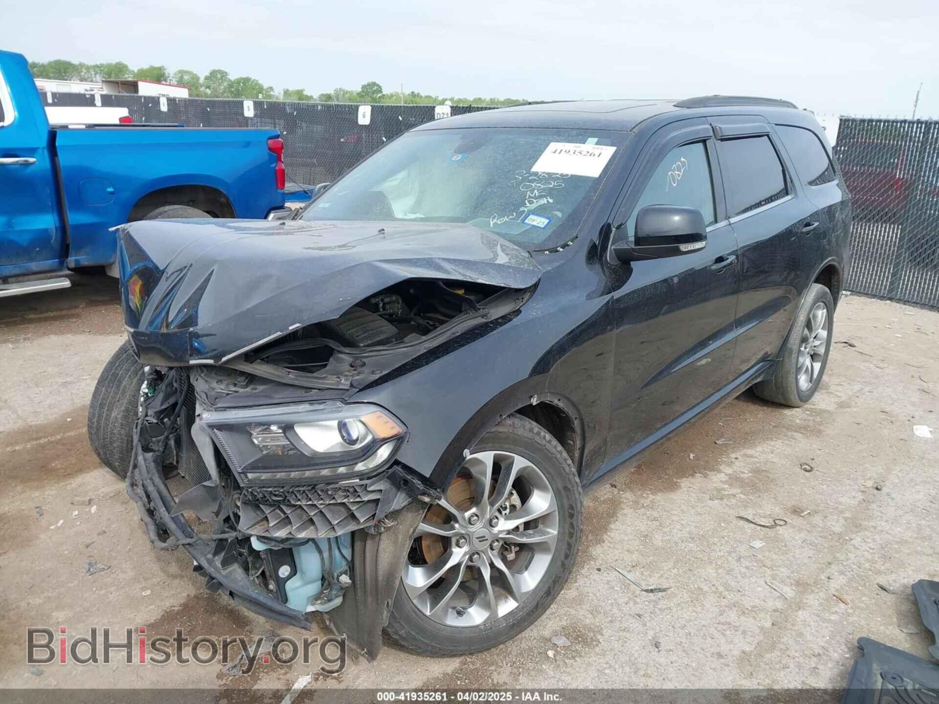 2019 DODGE DURANGO - VIN: 1C4RDHDG5KC535120 - Фото 2