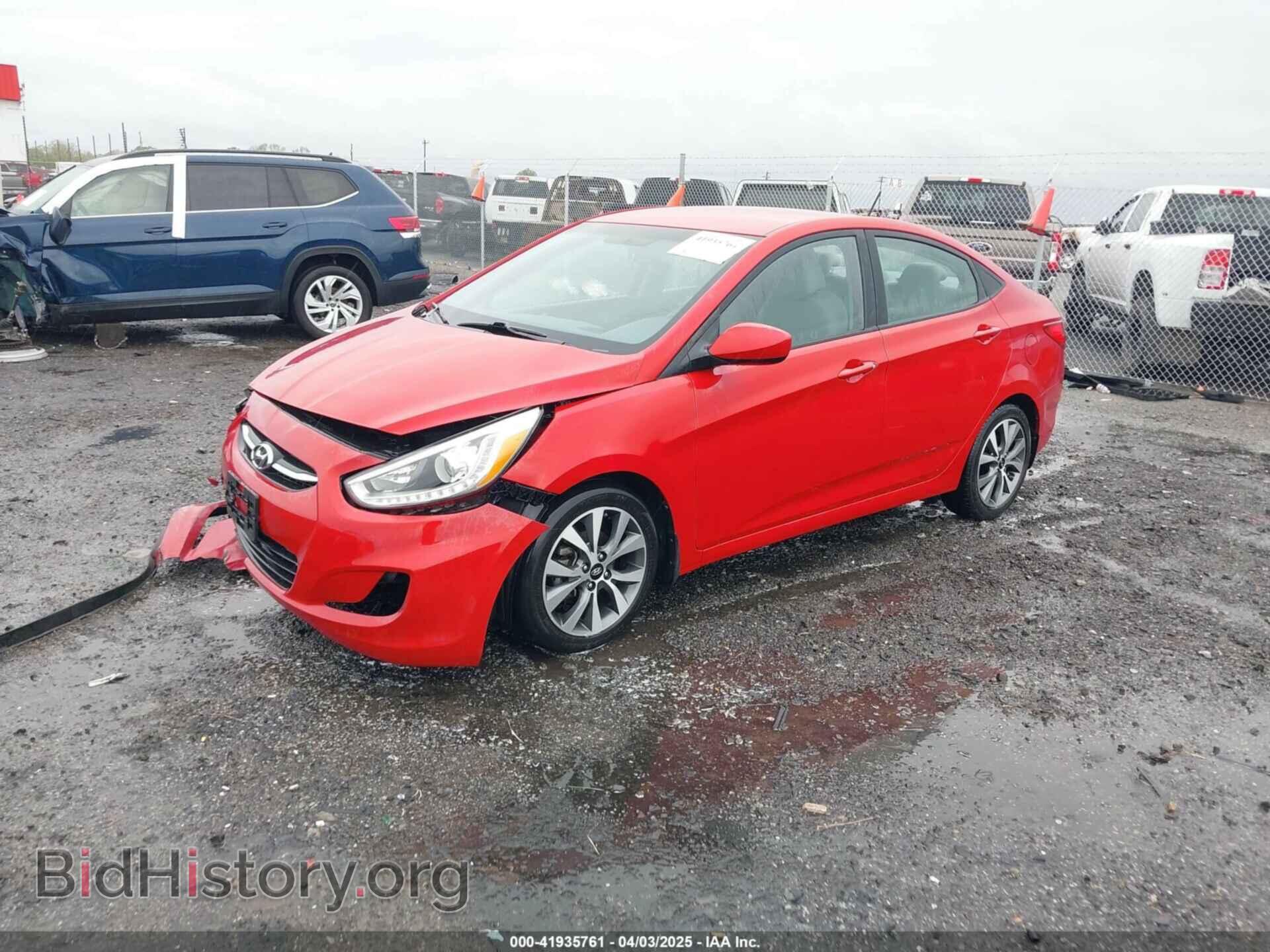 2015 HYUNDAI ACCENT - VIN: KMHCU4AE3FU806849 - Фото 2