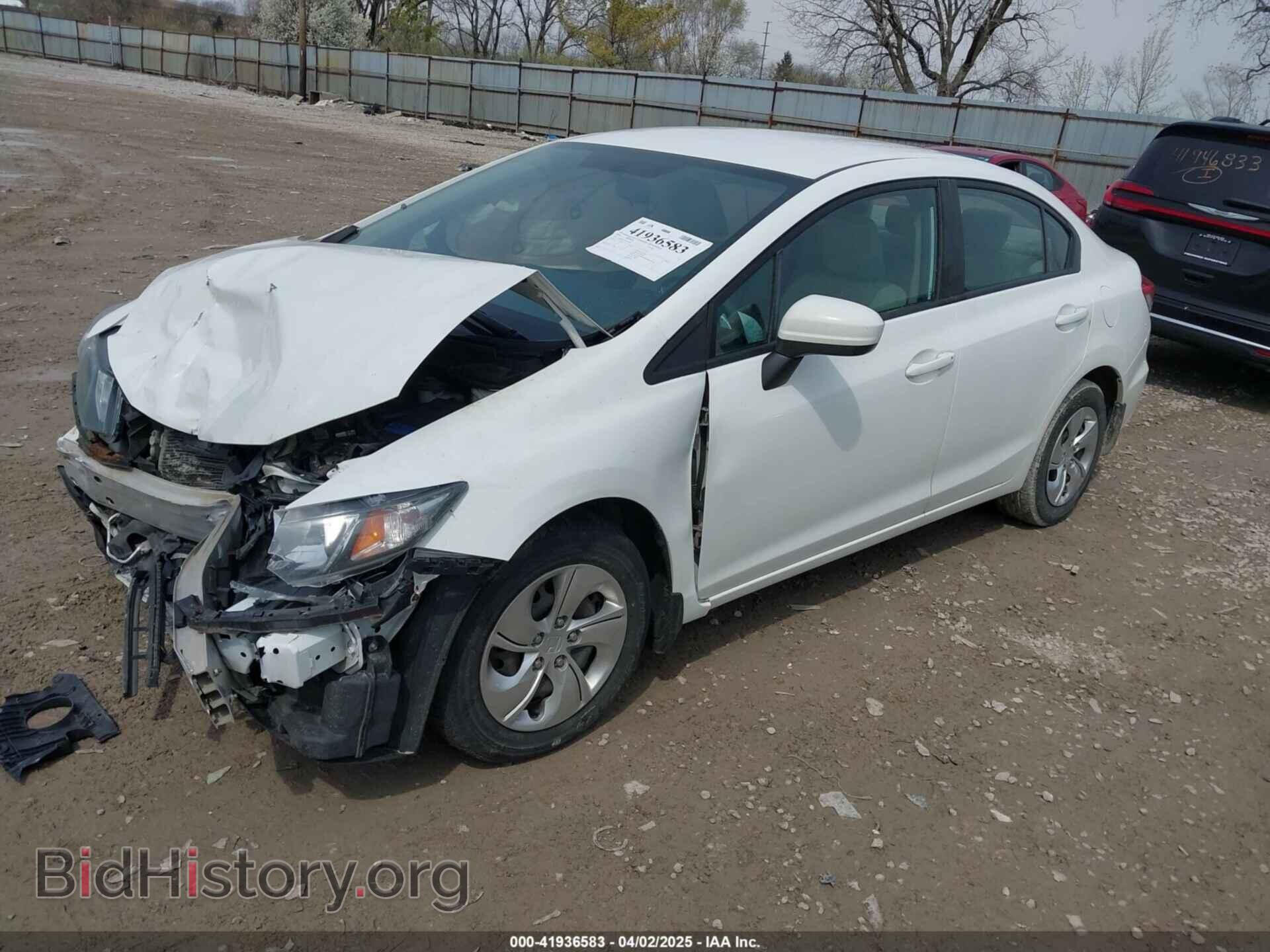 2014 HONDA CIVIC - VIN: 19XFB2F53EE053423 - Фото 2