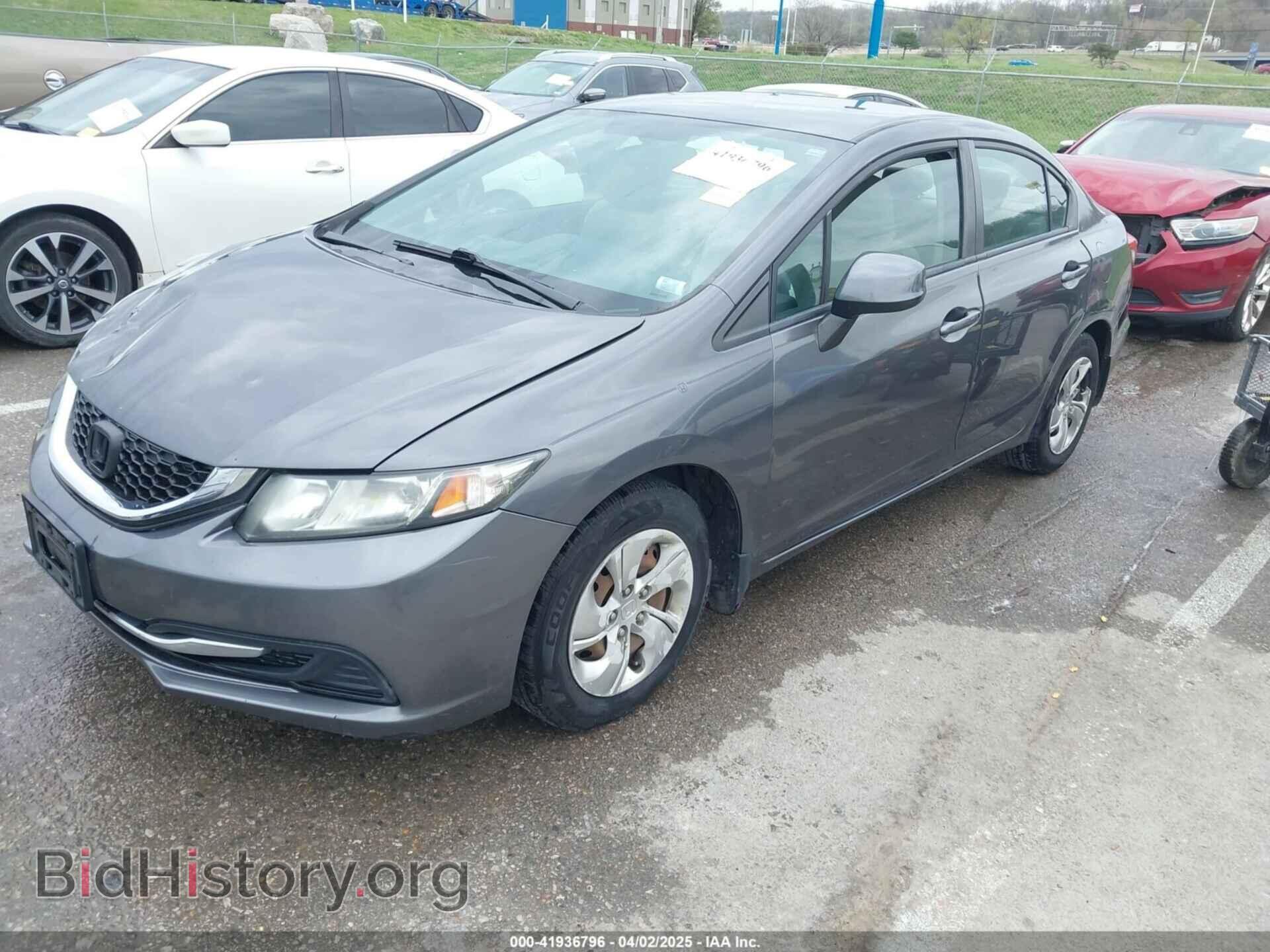 2013 HONDA CIVIC - VIN: 2HGFB2F52DH545008 - Фото 2