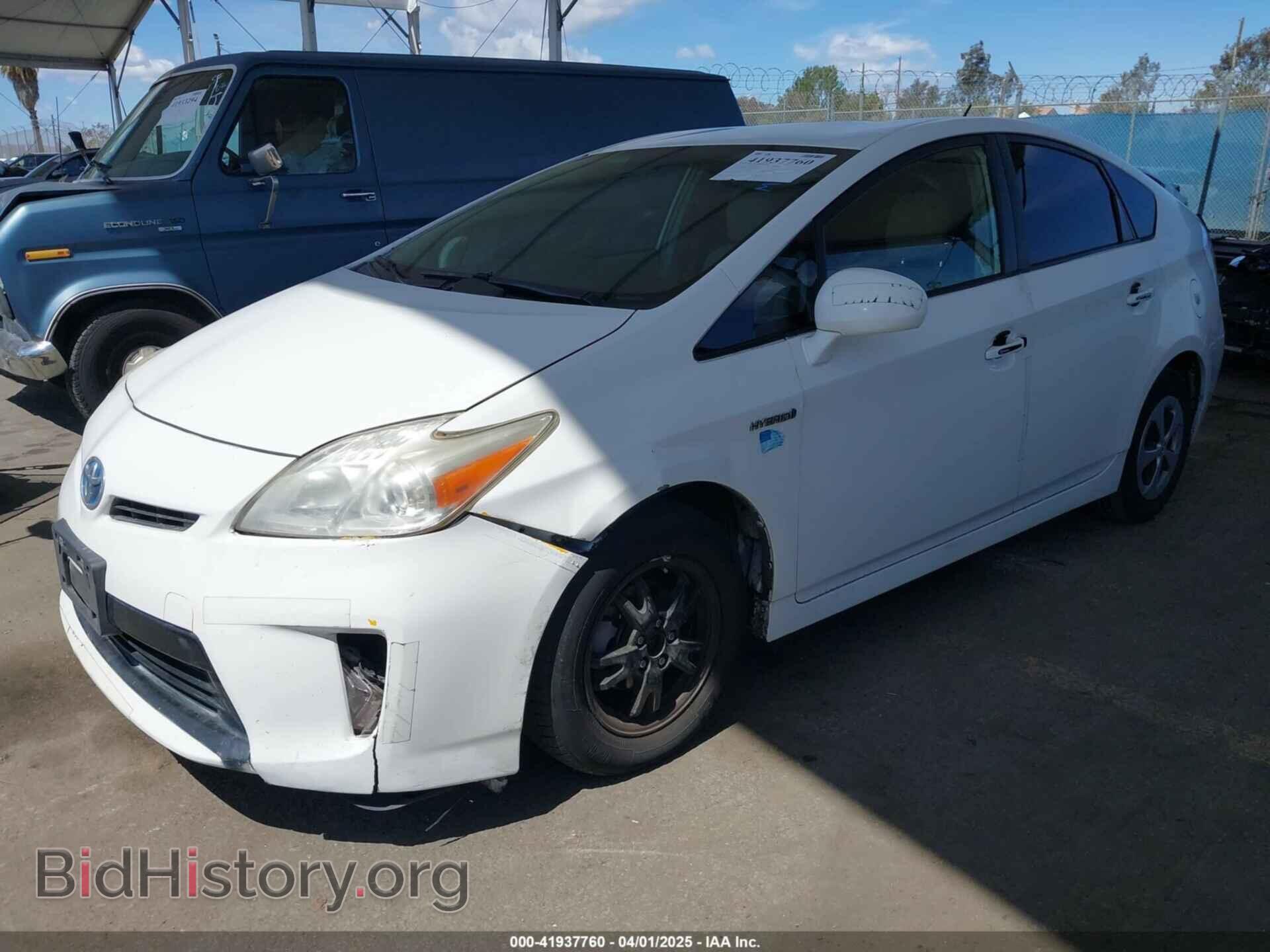 2013 TOYOTA PRIUS - VIN: JTDKN3DU1D5581817 - Фото 2