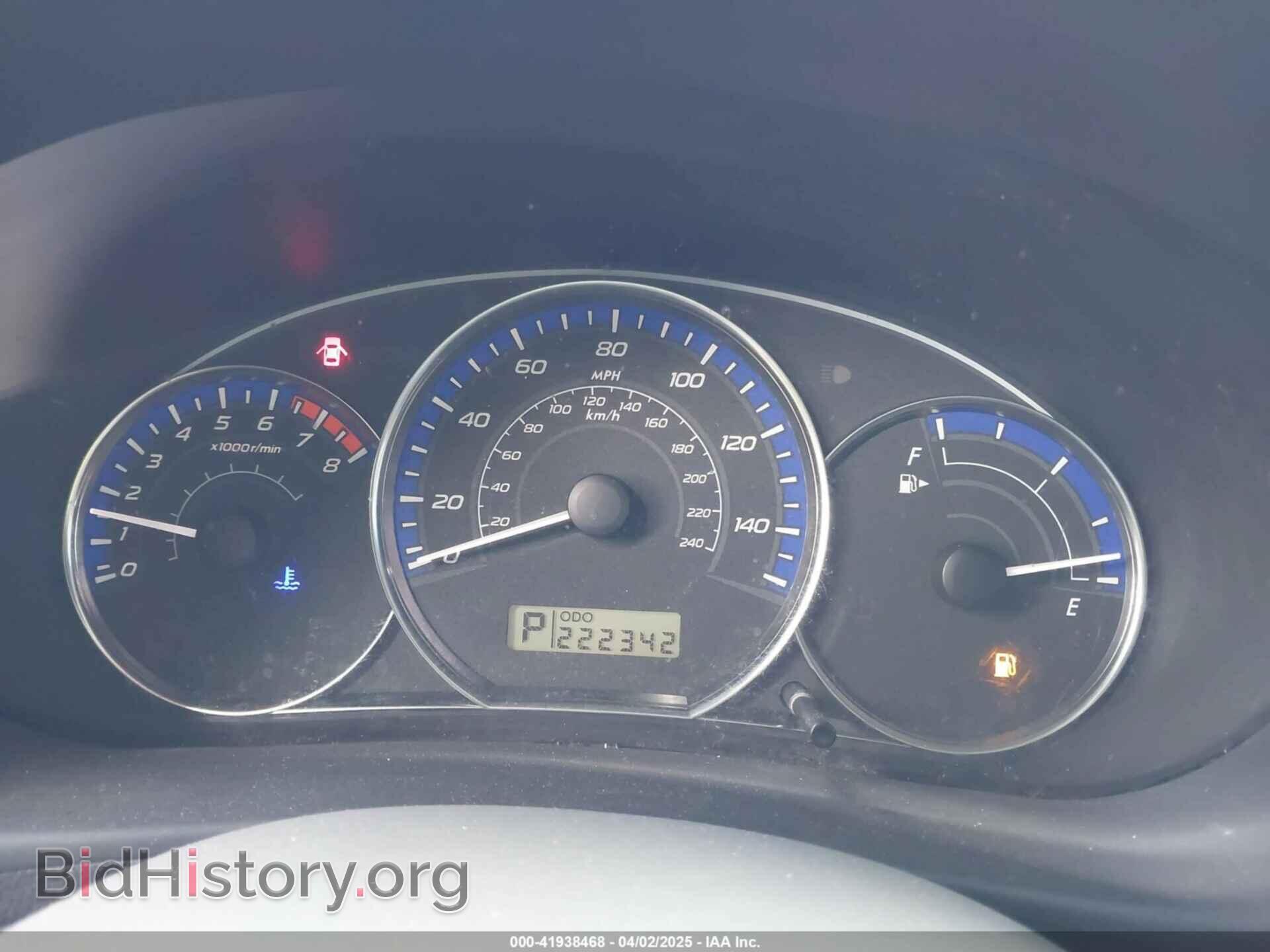 2011 SUBARU FORESTER - VIN: JF2SHAEC5BH734388 - Фото 7