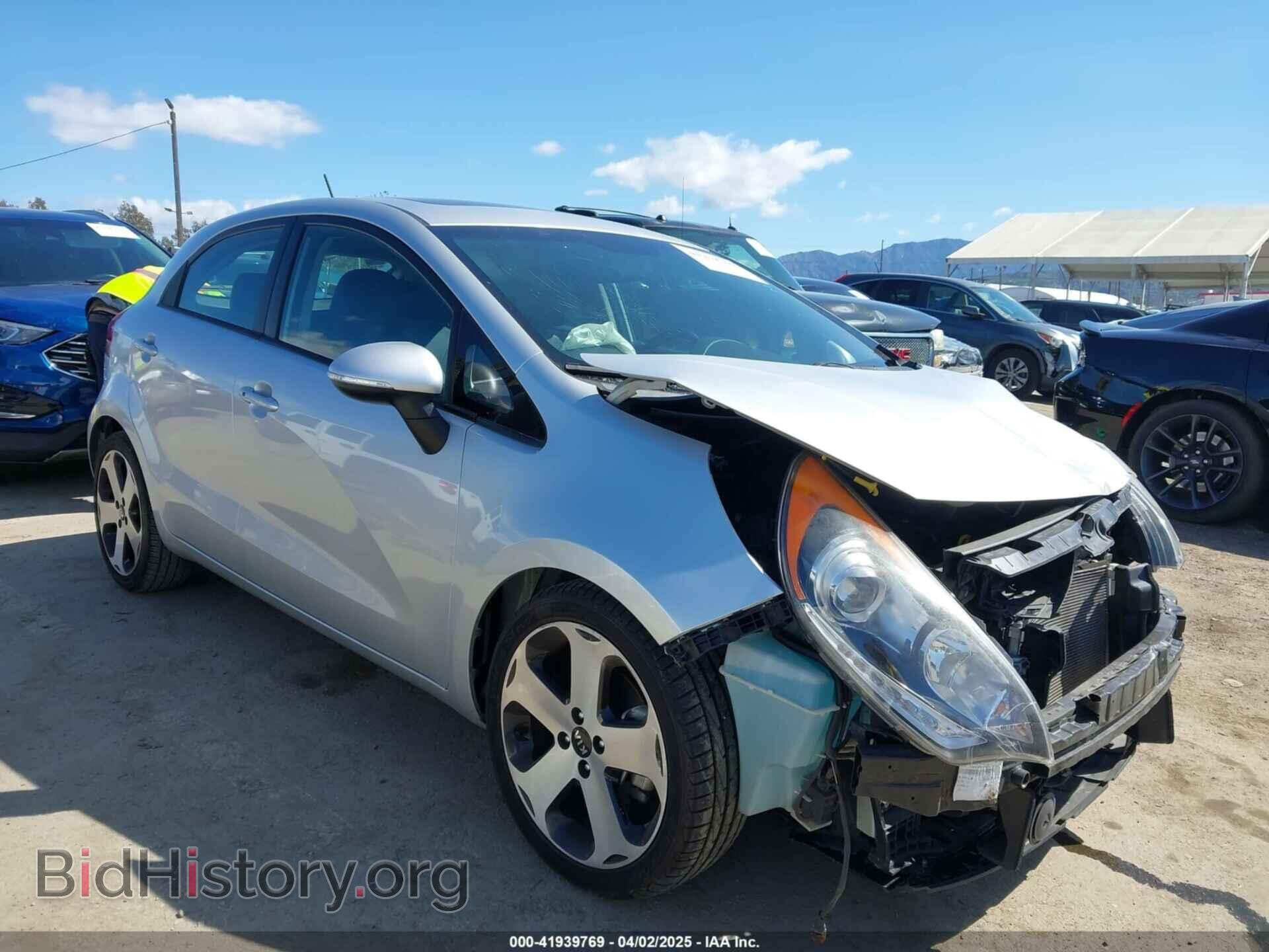 Фотография KNADN5A30E6413613 - KIA RIO 2014