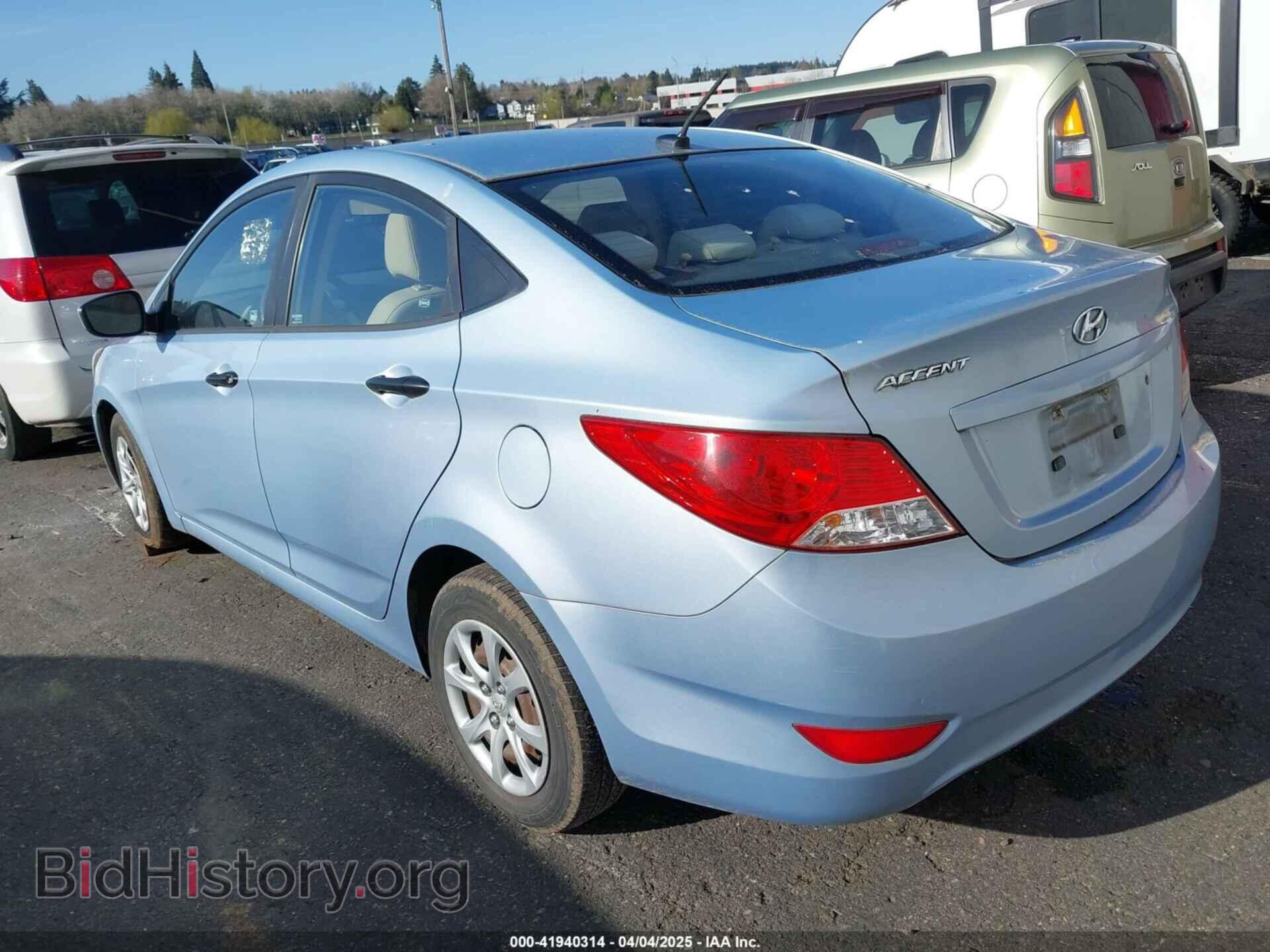 2012 HYUNDAI ACCENT - VIN: KMHCT4AE4CU073113 - Фото 3