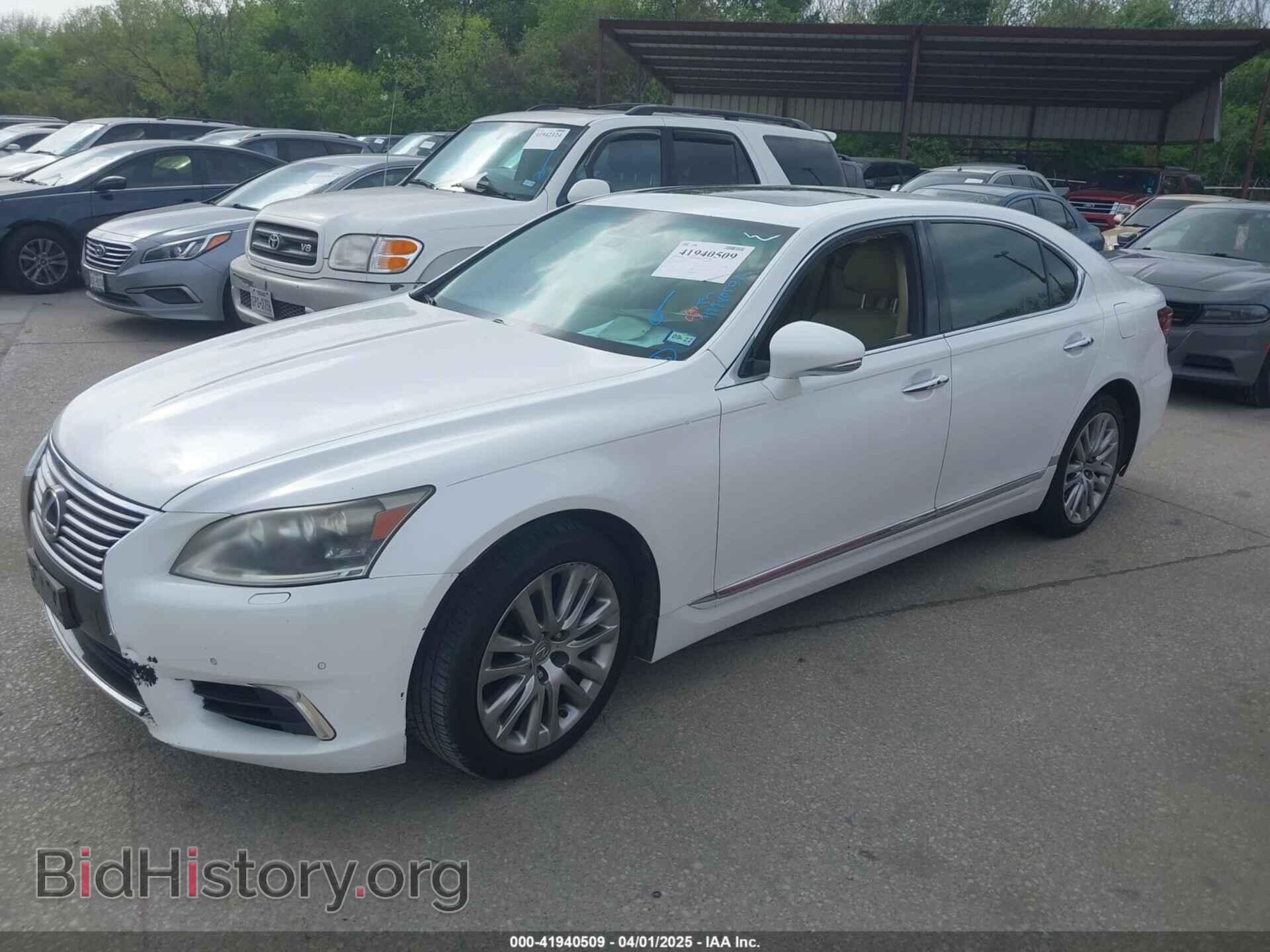 2014 LEXUS LS 460 - VIN: JTHGL5EF3E5051257 - Фото 2