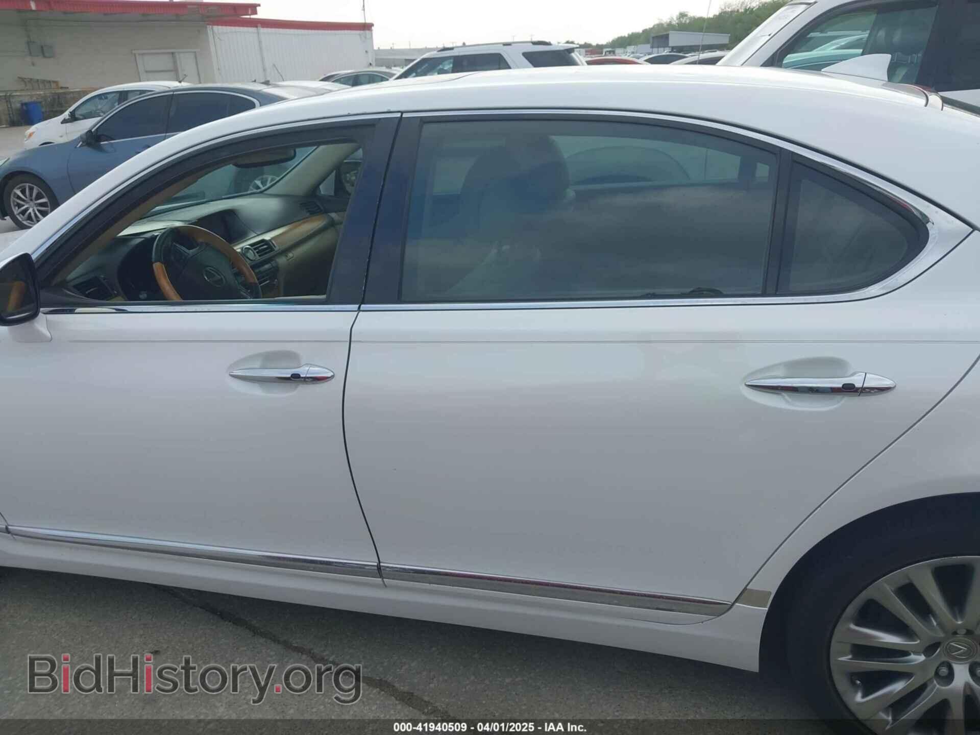 2014 LEXUS LS 460 - VIN: JTHGL5EF3E5051257 - Фото 13