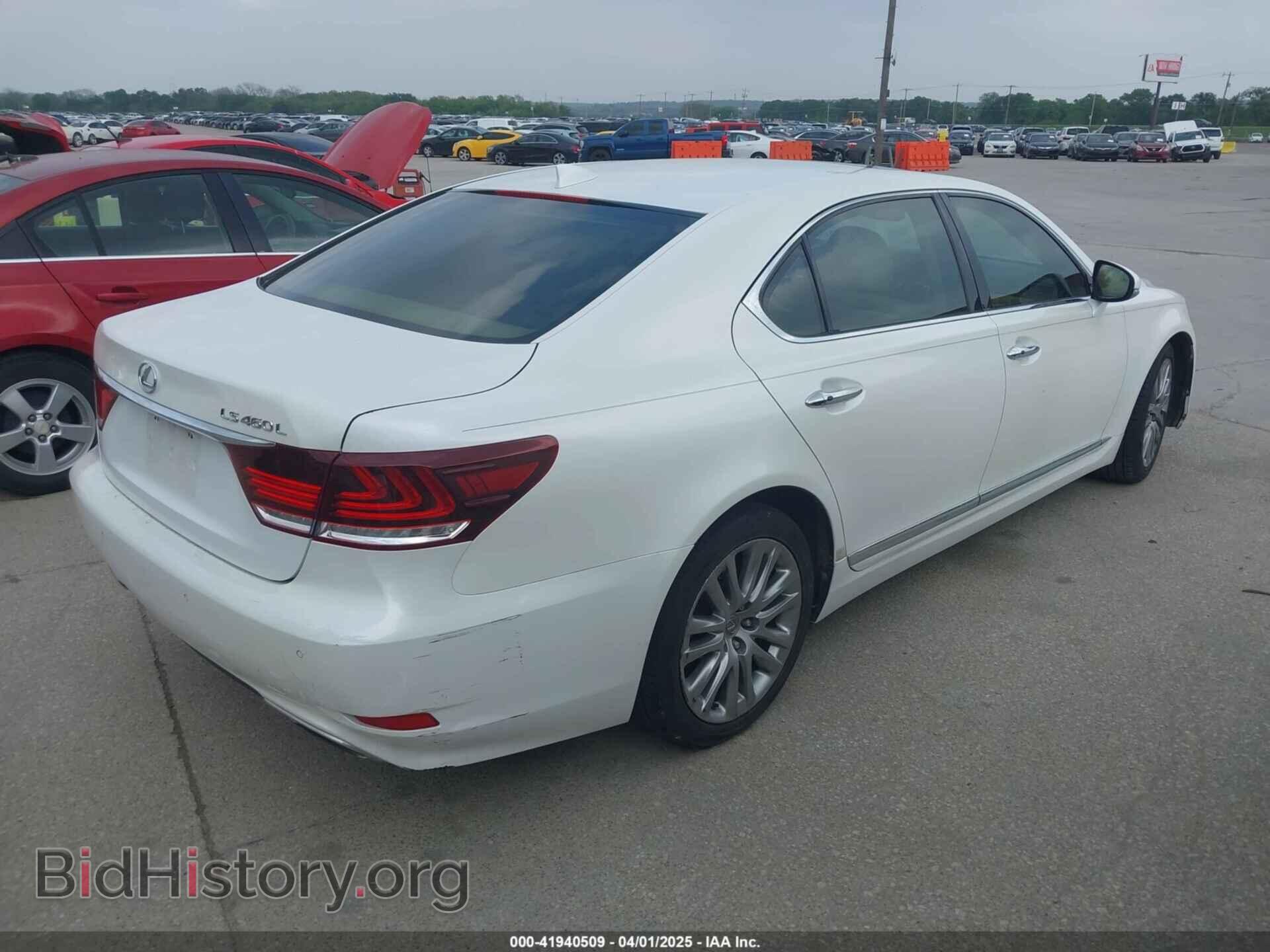 2014 LEXUS LS 460 - VIN: JTHGL5EF3E5051257 - Фото 4