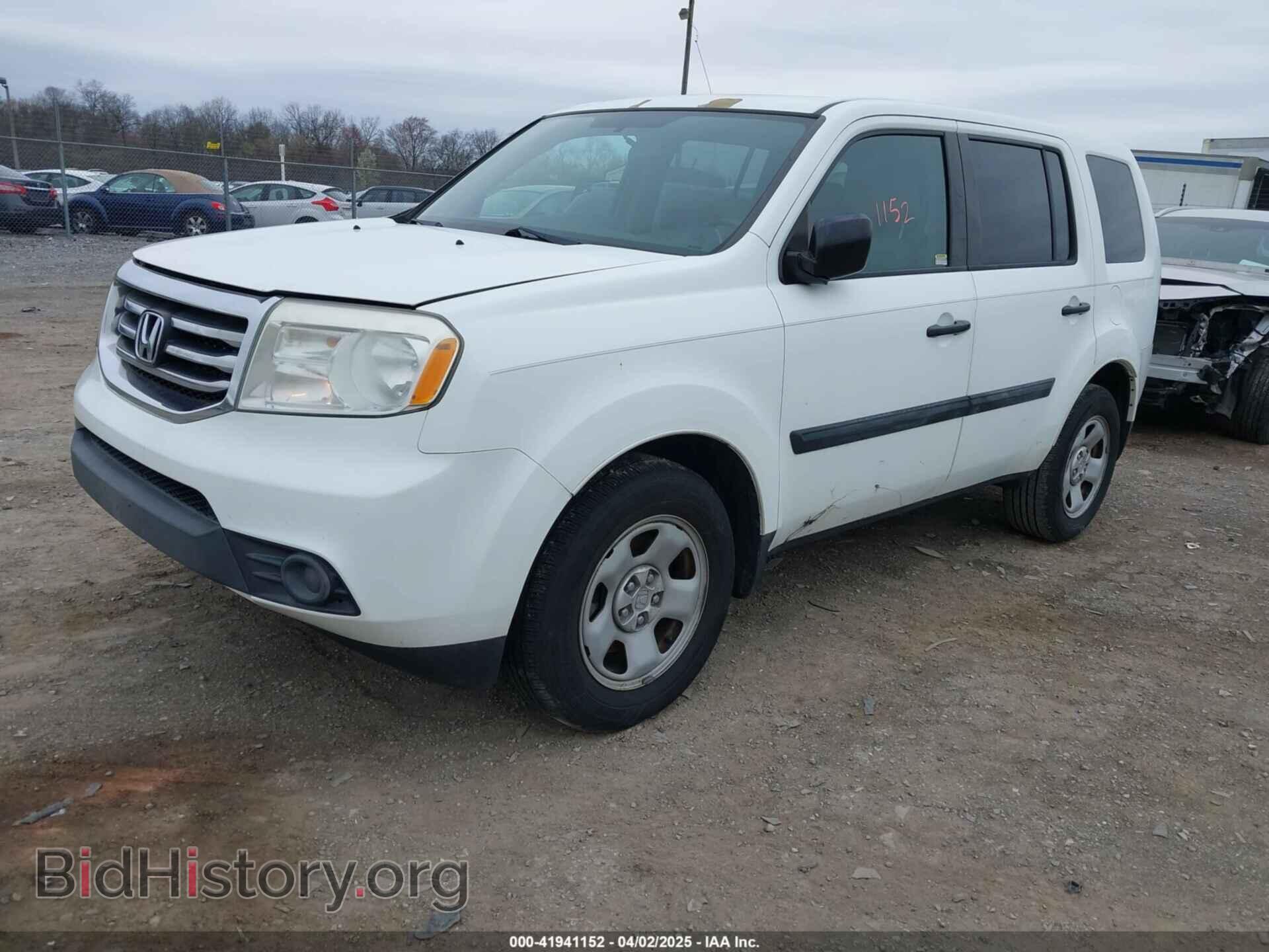 2014 HONDA PILOT - VIN: 5FNYF3H21EB004222 - Фото 2