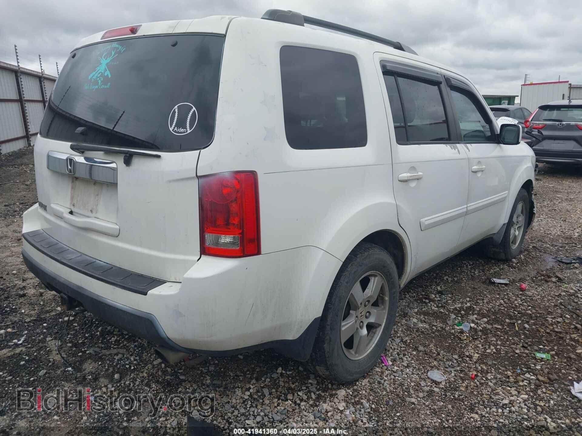2009 HONDA PILOT - VIN: 5FNYF38509B010142 - Фото 4