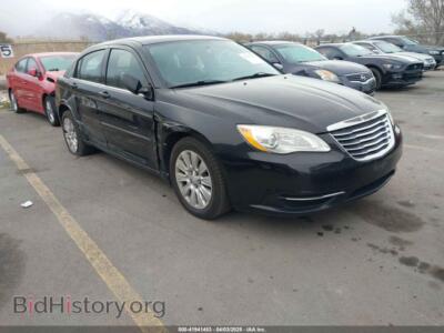 2012 Chrysler 200 LX, black — VIN 1C3CCBAB5CN202067, IAAI