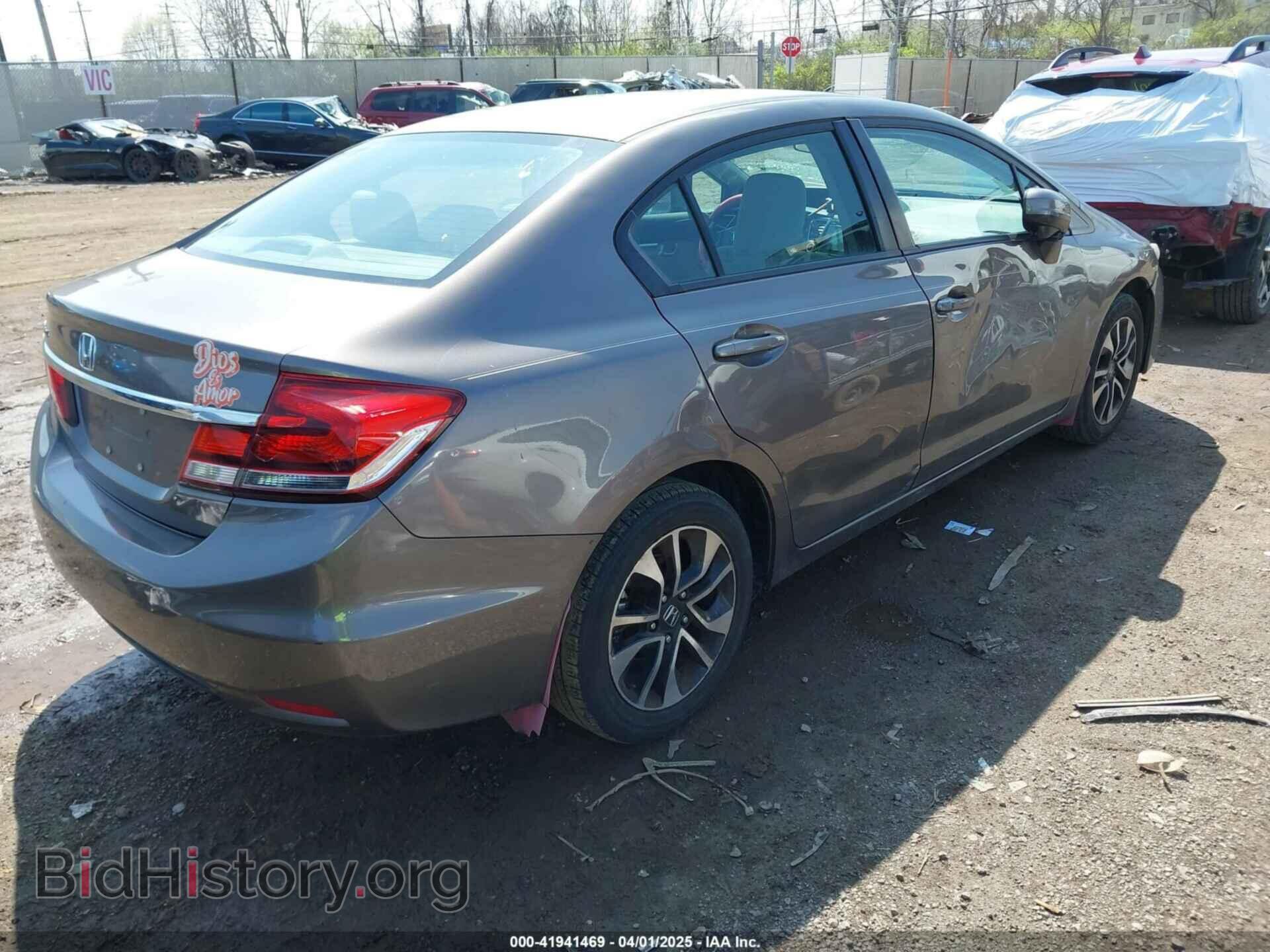 2014 HONDA CIVIC - VIN: 19XFB2F86EE035024 - Фото 4