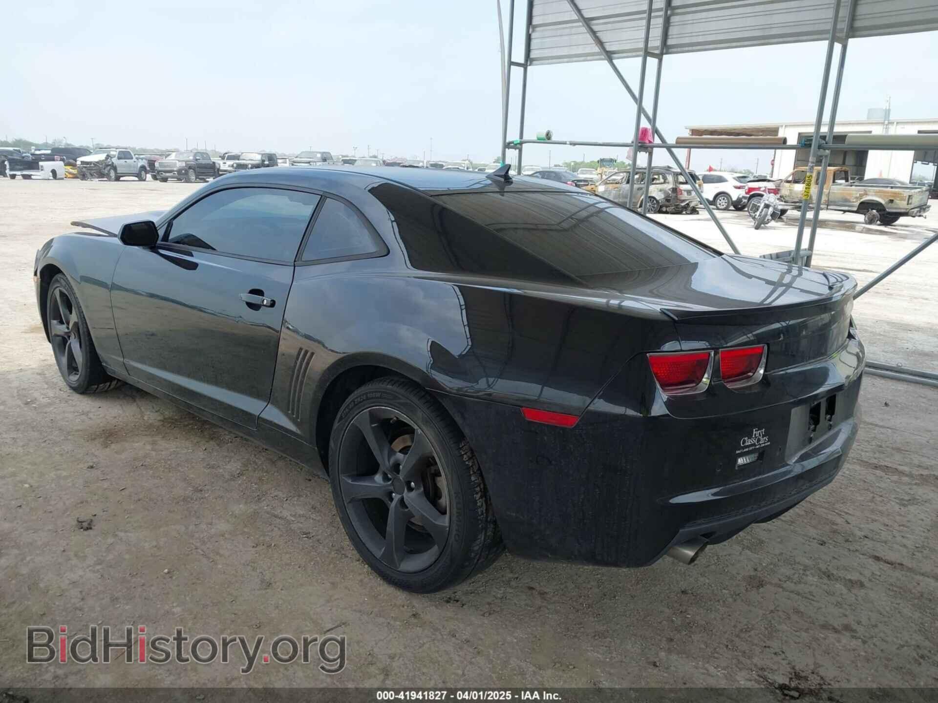 2012 CHEVROLET CAMARO - VIN: 2G1FC1E39C9195545 - Фото 3