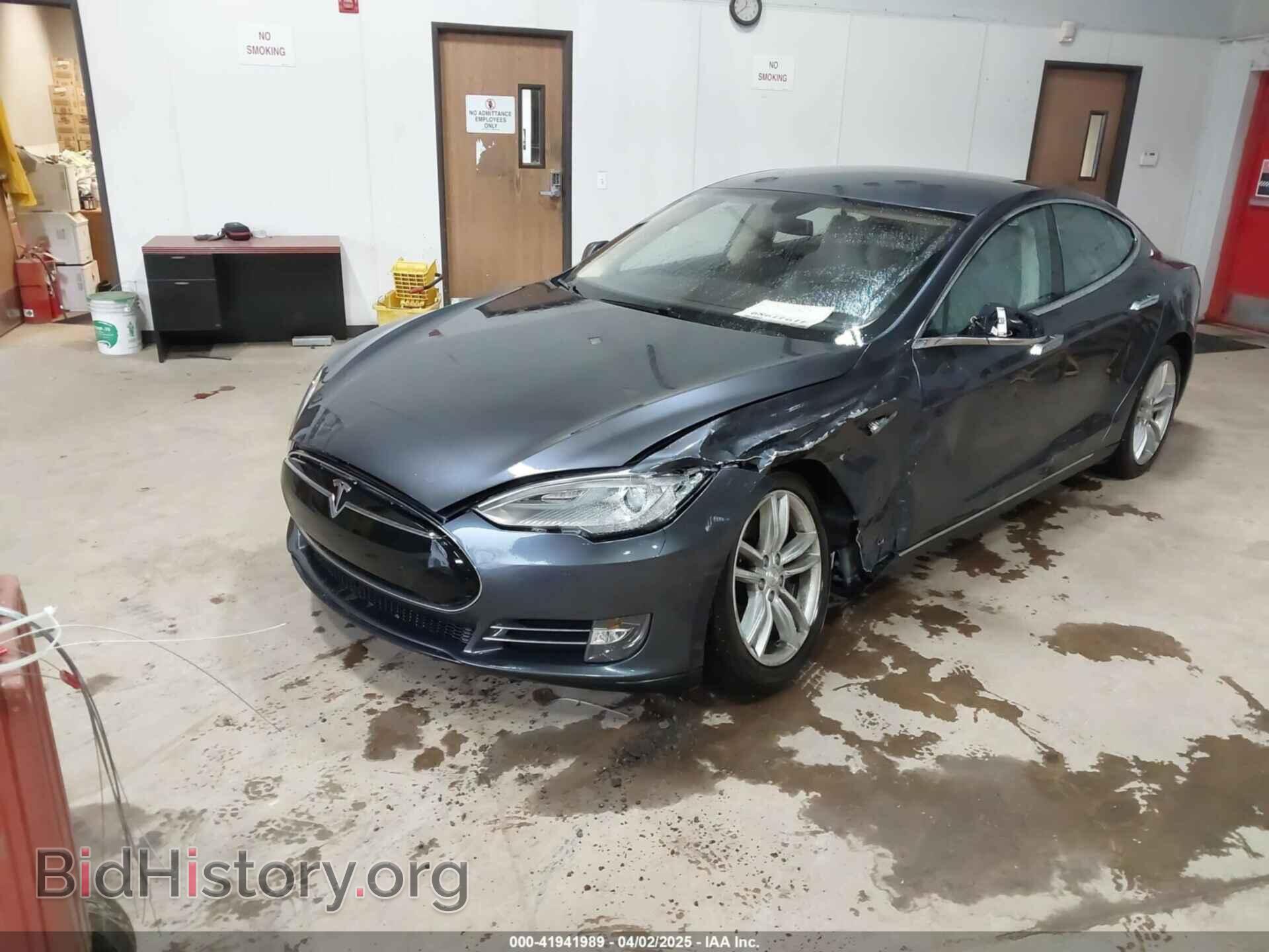 2014 TESLA MODEL S - VIN: 5YJSA1H16EFP52853 - Photo 2
