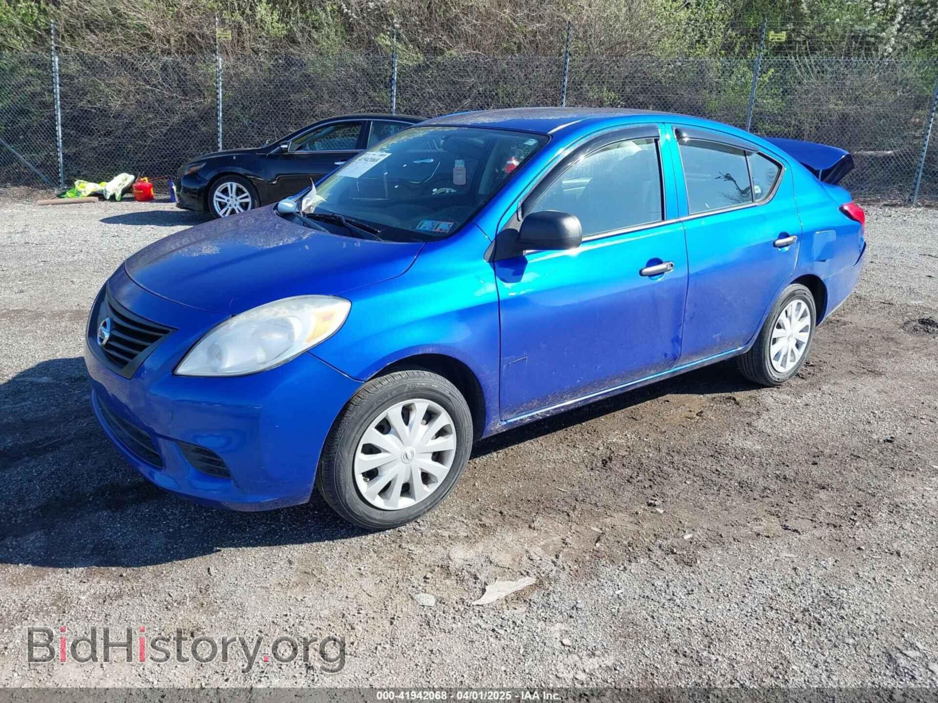 2012 NISSAN VERSA - VIN: 3N1CN7AP0CL889069 - Фото 2