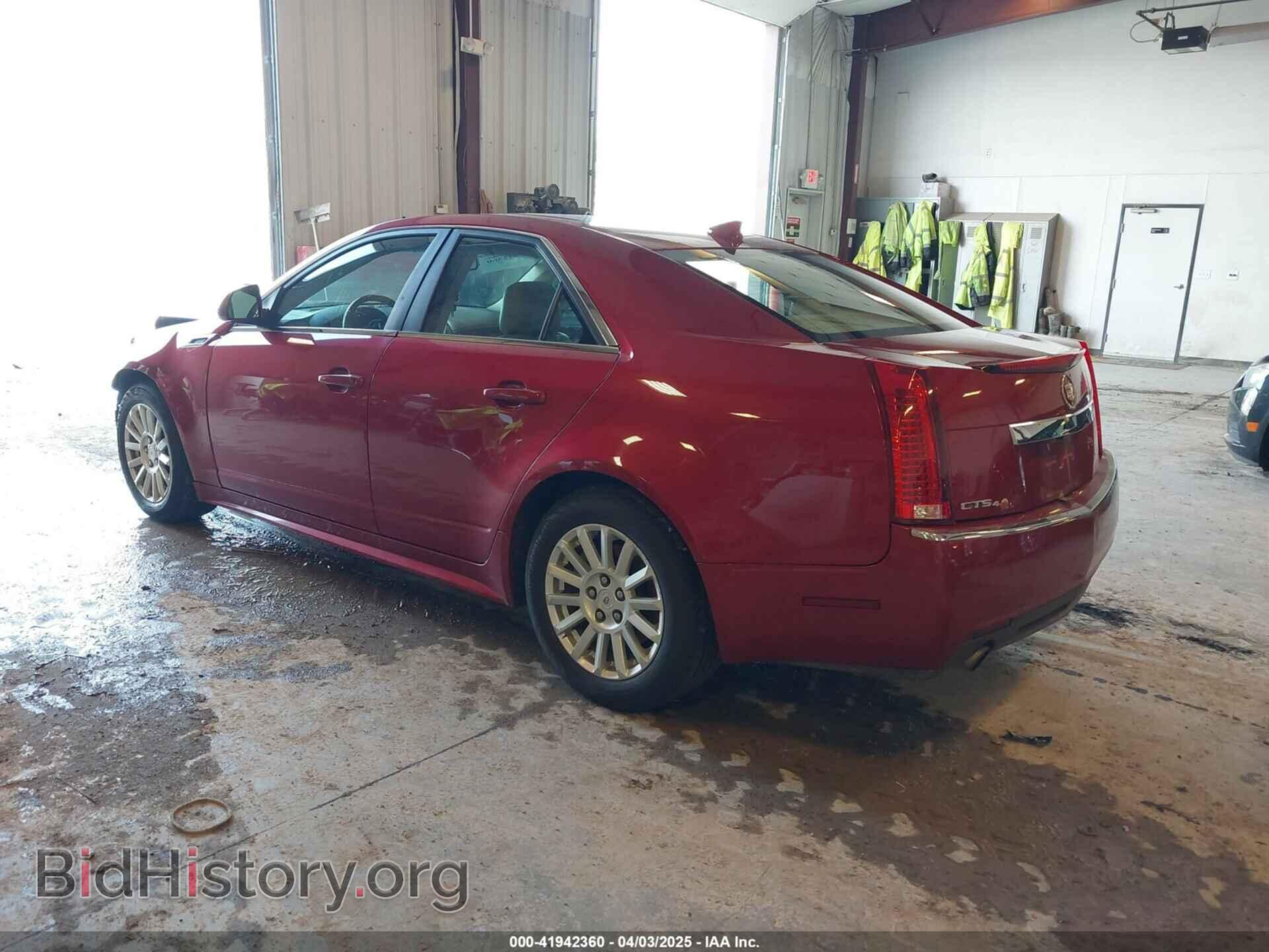 2012 CADILLAC CTS - VIN: 1G6DG5E5XC0122855 - Фото 3