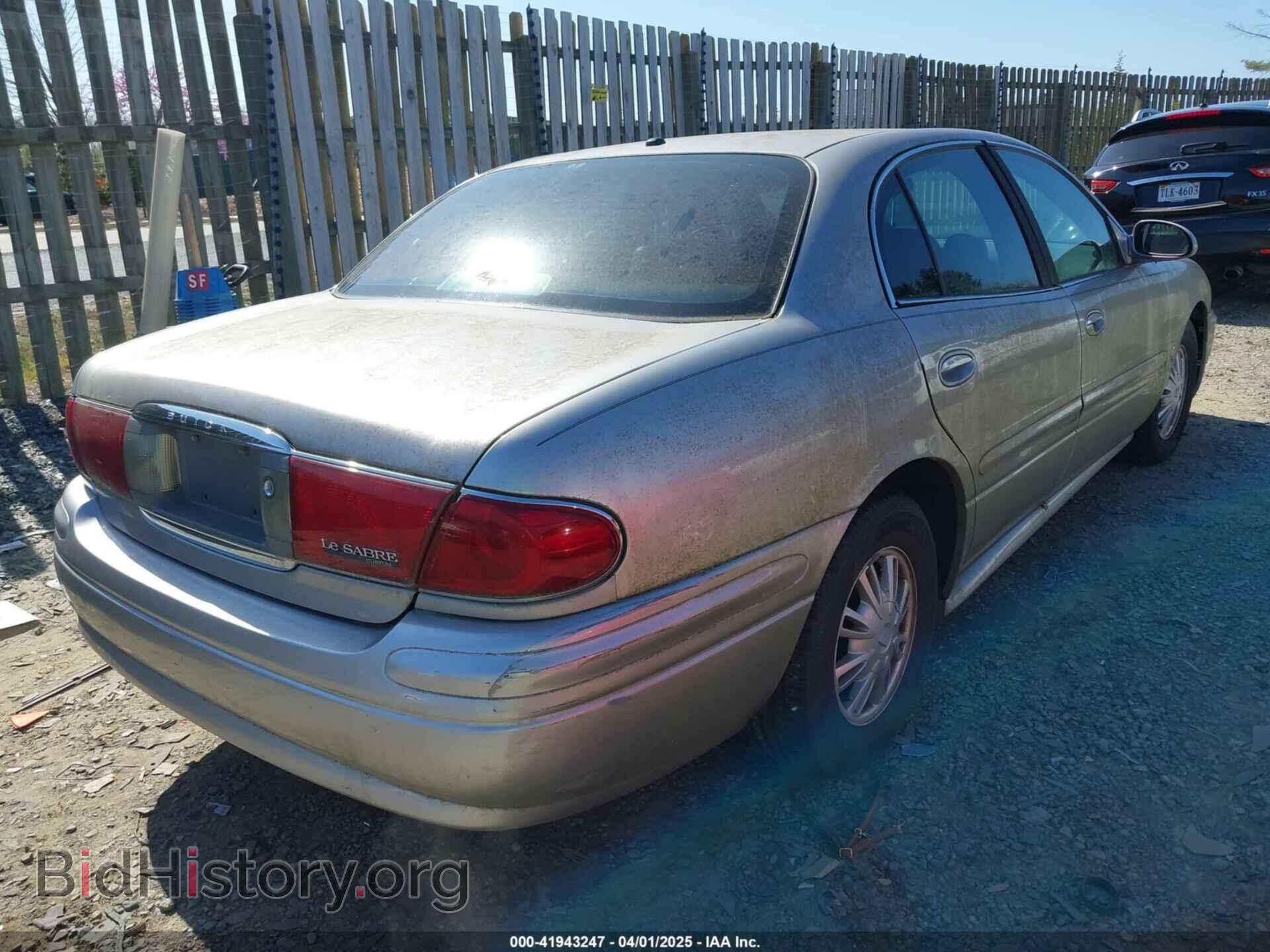 2005 BUICK LESABRE - VIN: 1G4HP52K25U279277 - Фото 4