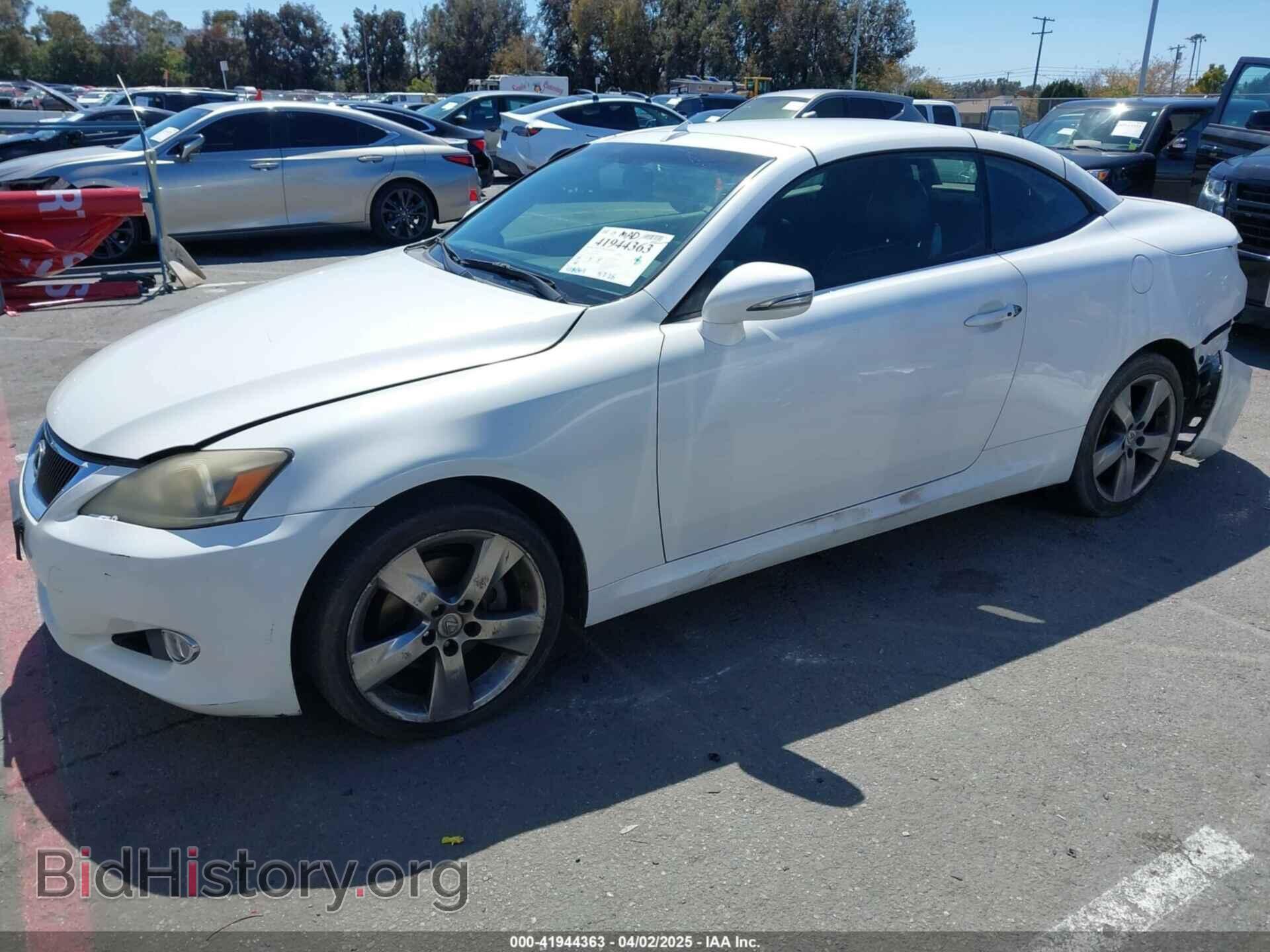 2012 LEXUS IS 250C - VIN: JTHFF2C24C2522011 - Фото 2