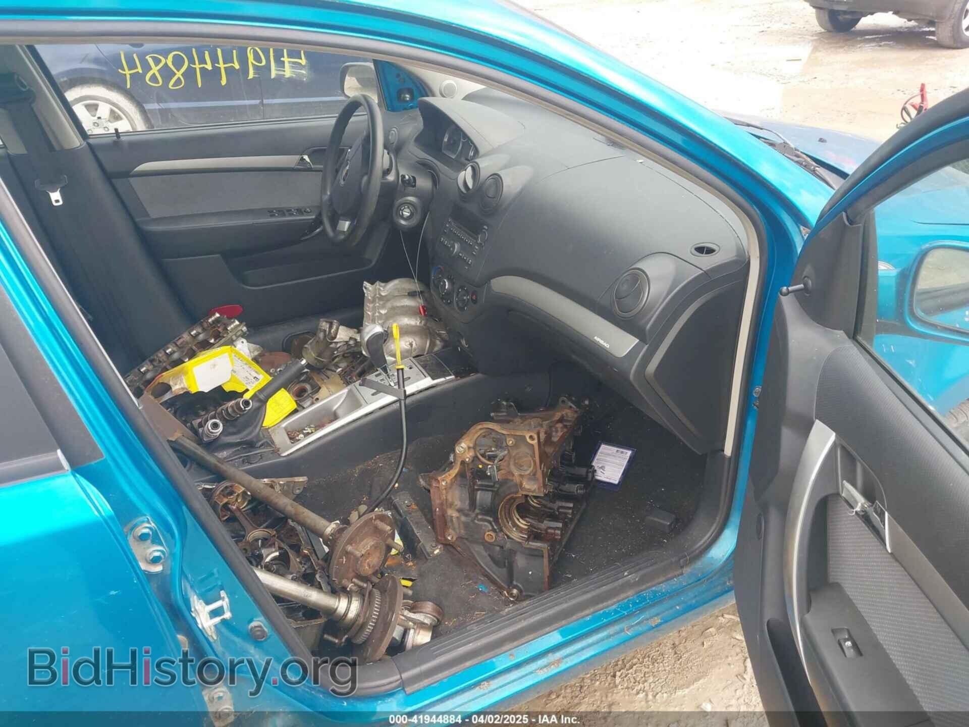 2009 CHEVROLET AVEO - VIN: KL1TD66E29B359012 - Фото 5