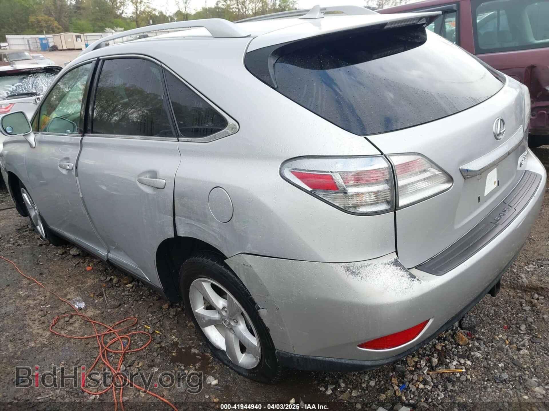 2011 LEXUS RX 350 - VIN: 2T2BK1BA8BC083597 - Фото 3
