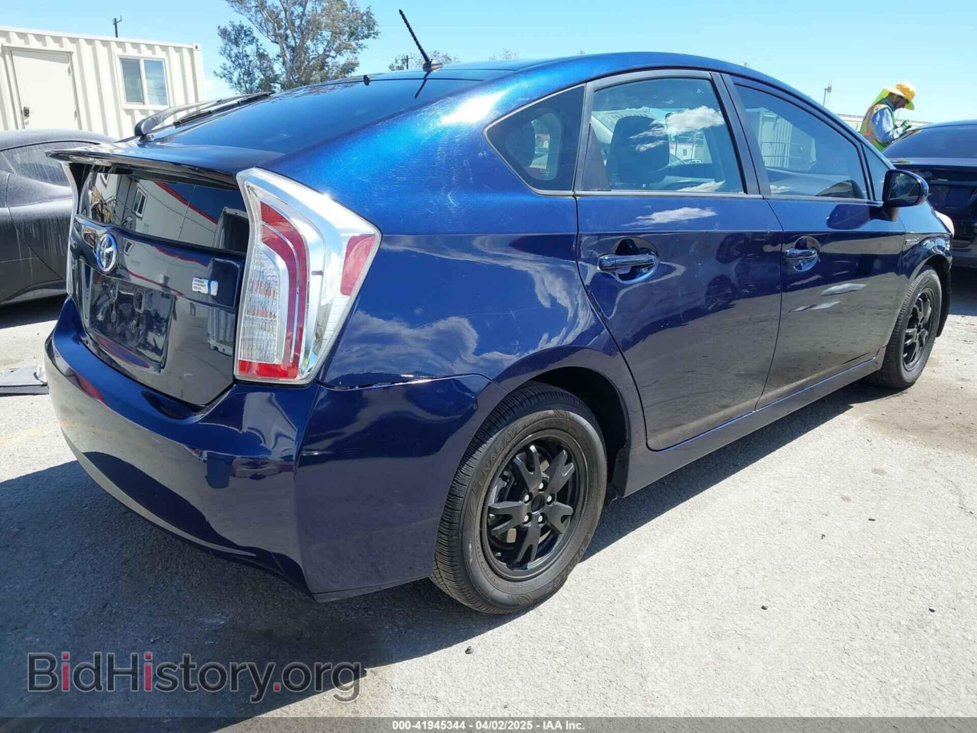 2013 TOYOTA PRIUS - VIN: JTDKN3DU5D1702341 - Фото 4