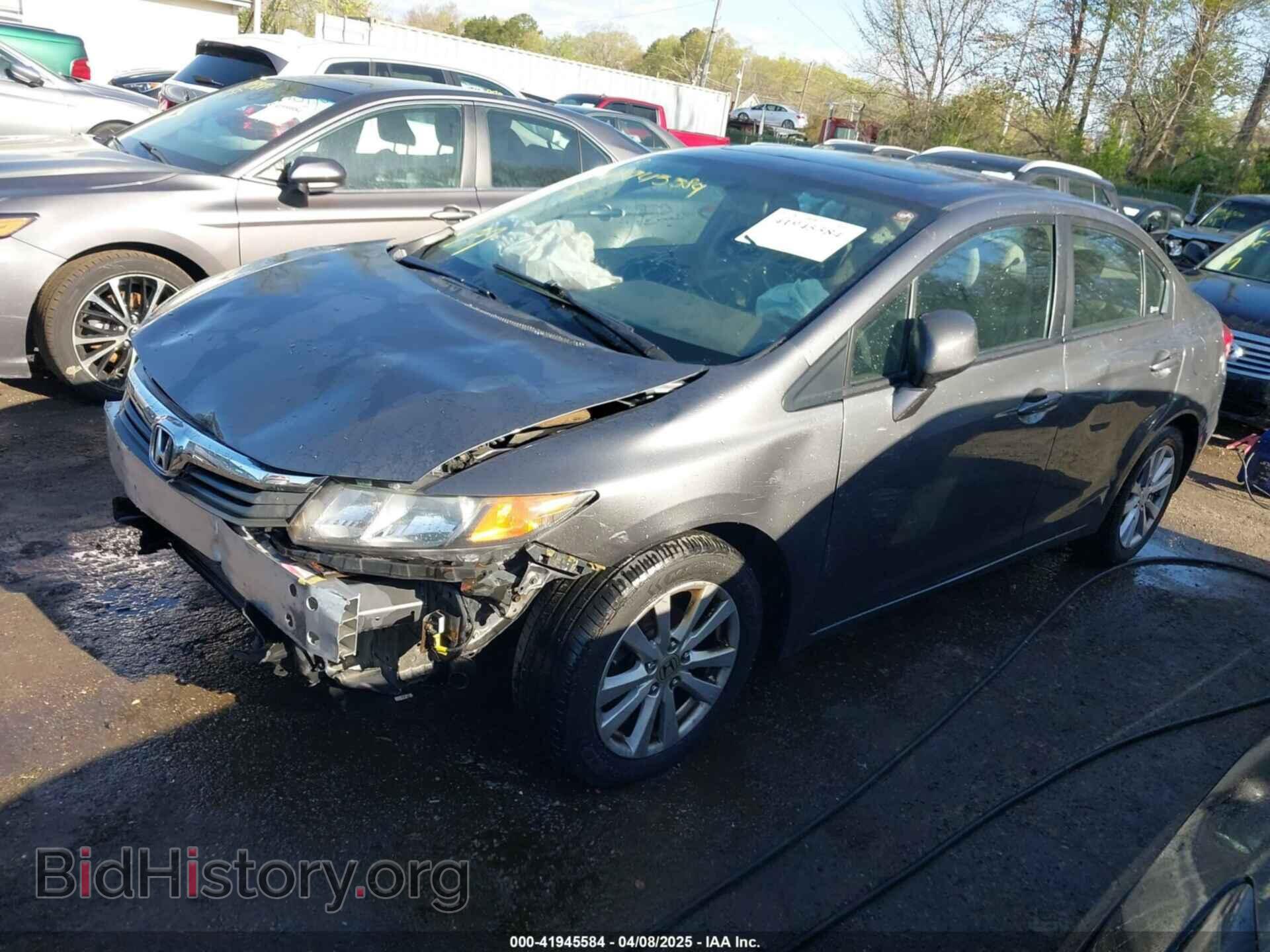 2012 HONDA CIVIC - VIN: 2HGFB2F86CH510660 - Фото 2