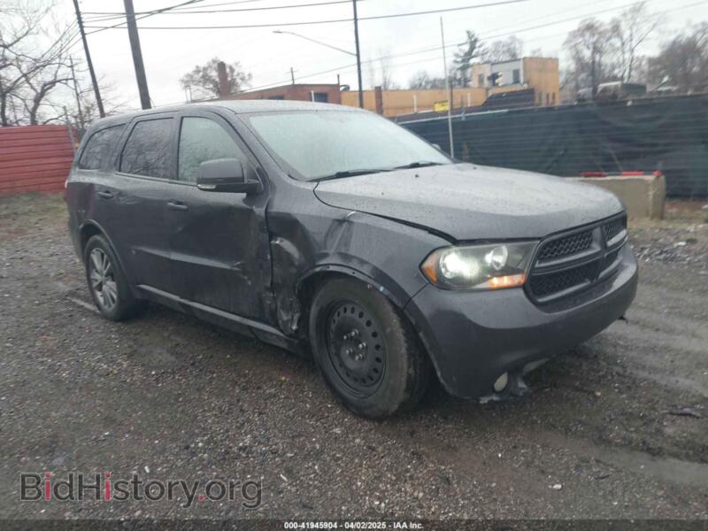2013 Dodge DURANGO R/T (VIN 1C4SDHCT3DC671622) — photo 1 of 16, IAAI, damage: front & rear