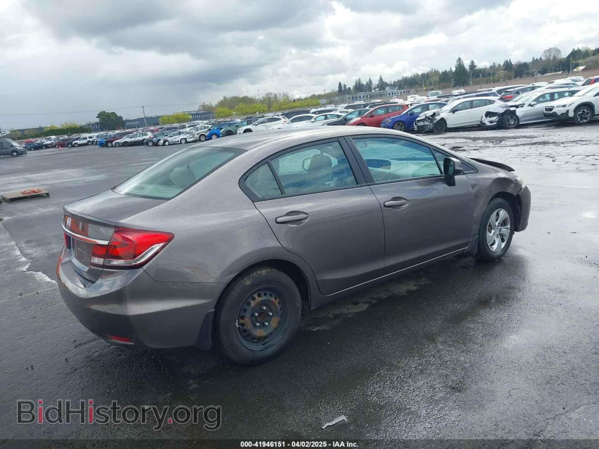 2013 HONDA CIVIC - VIN: 19XFB2F57DE289961 - Фото 4