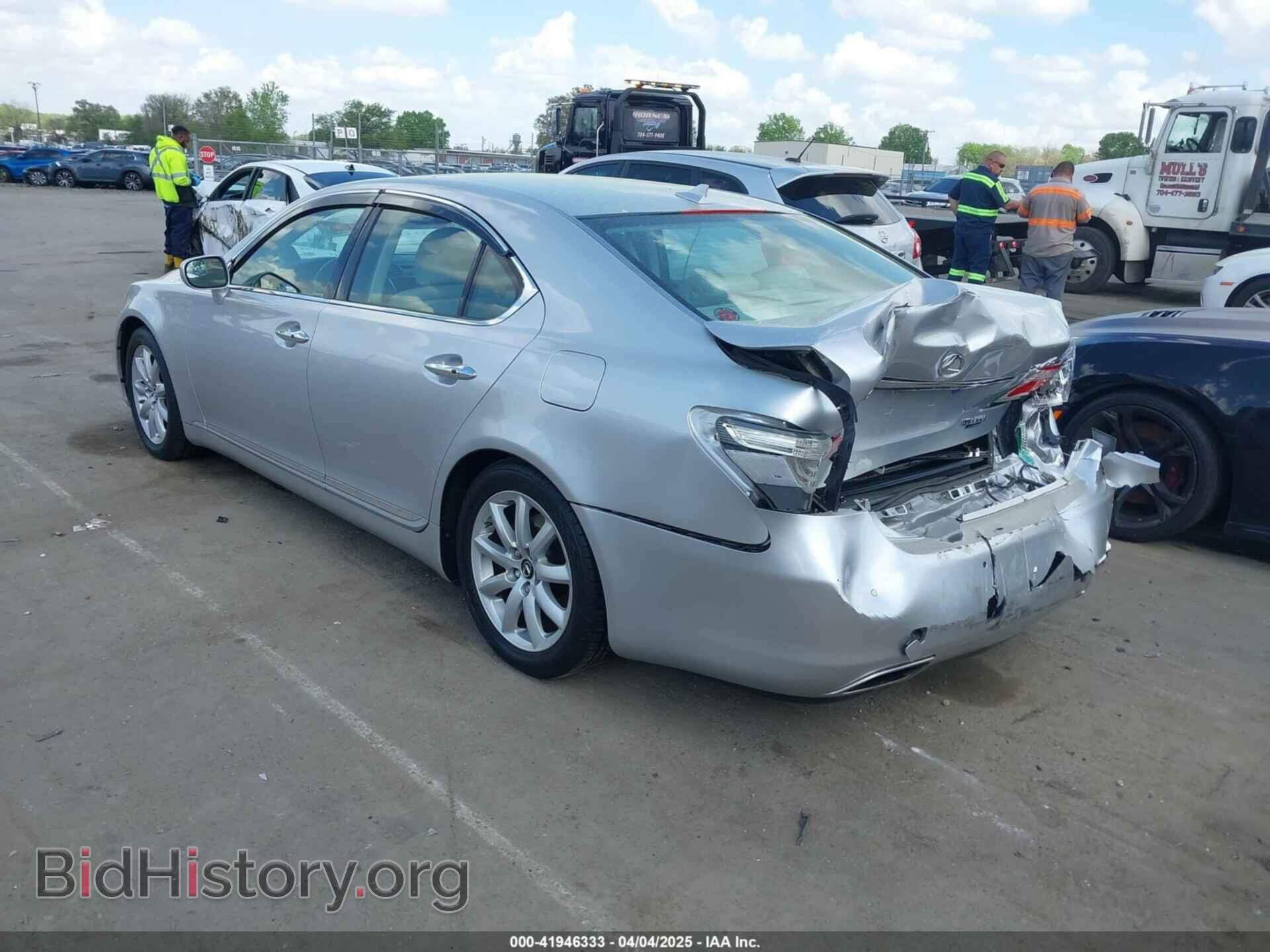 2007 LEXUS LS 460 - VIN: JTHBL46F875014386 - Фото 3