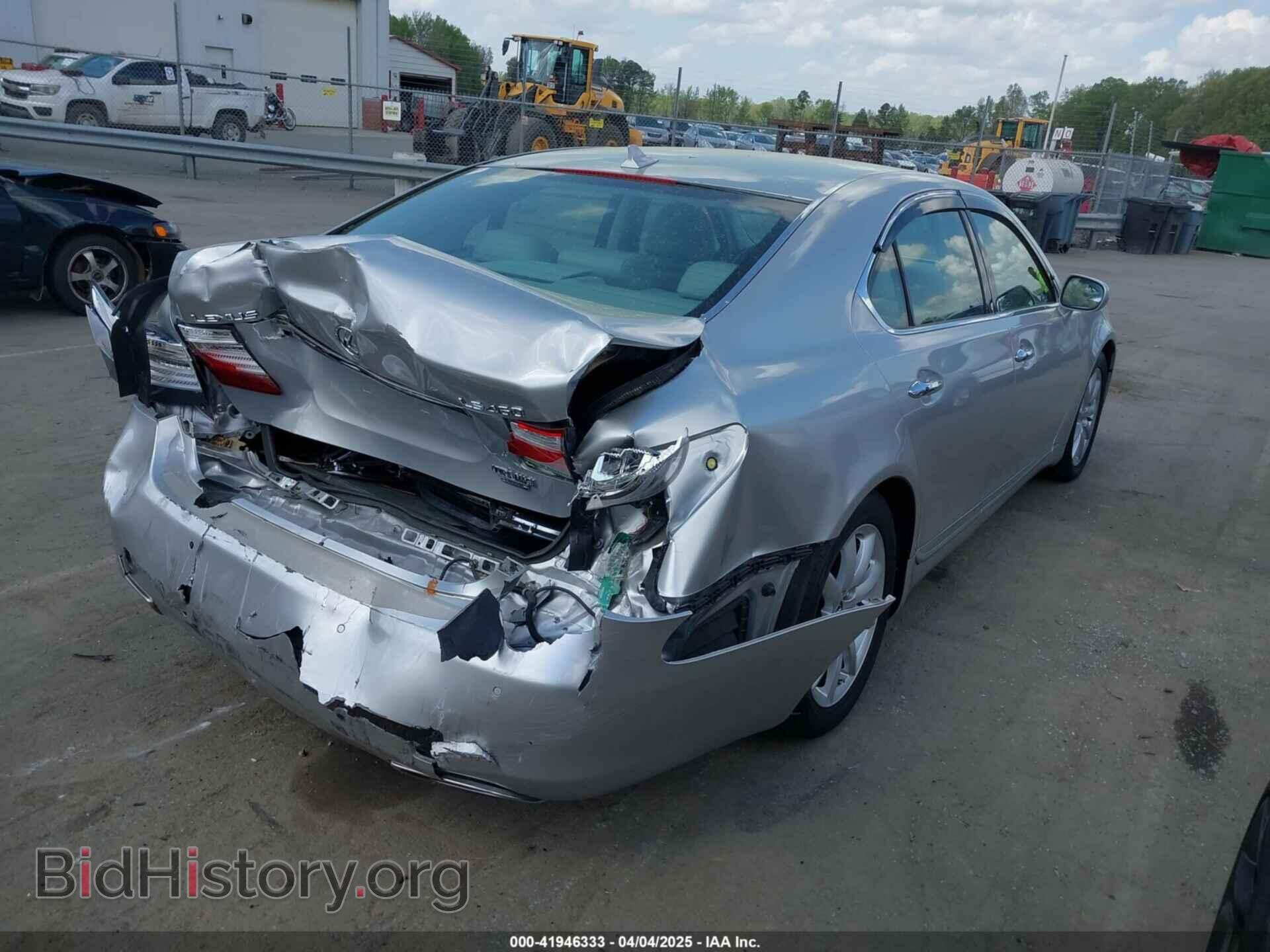 2007 LEXUS LS 460 - VIN: JTHBL46F875014386 - Фото 4