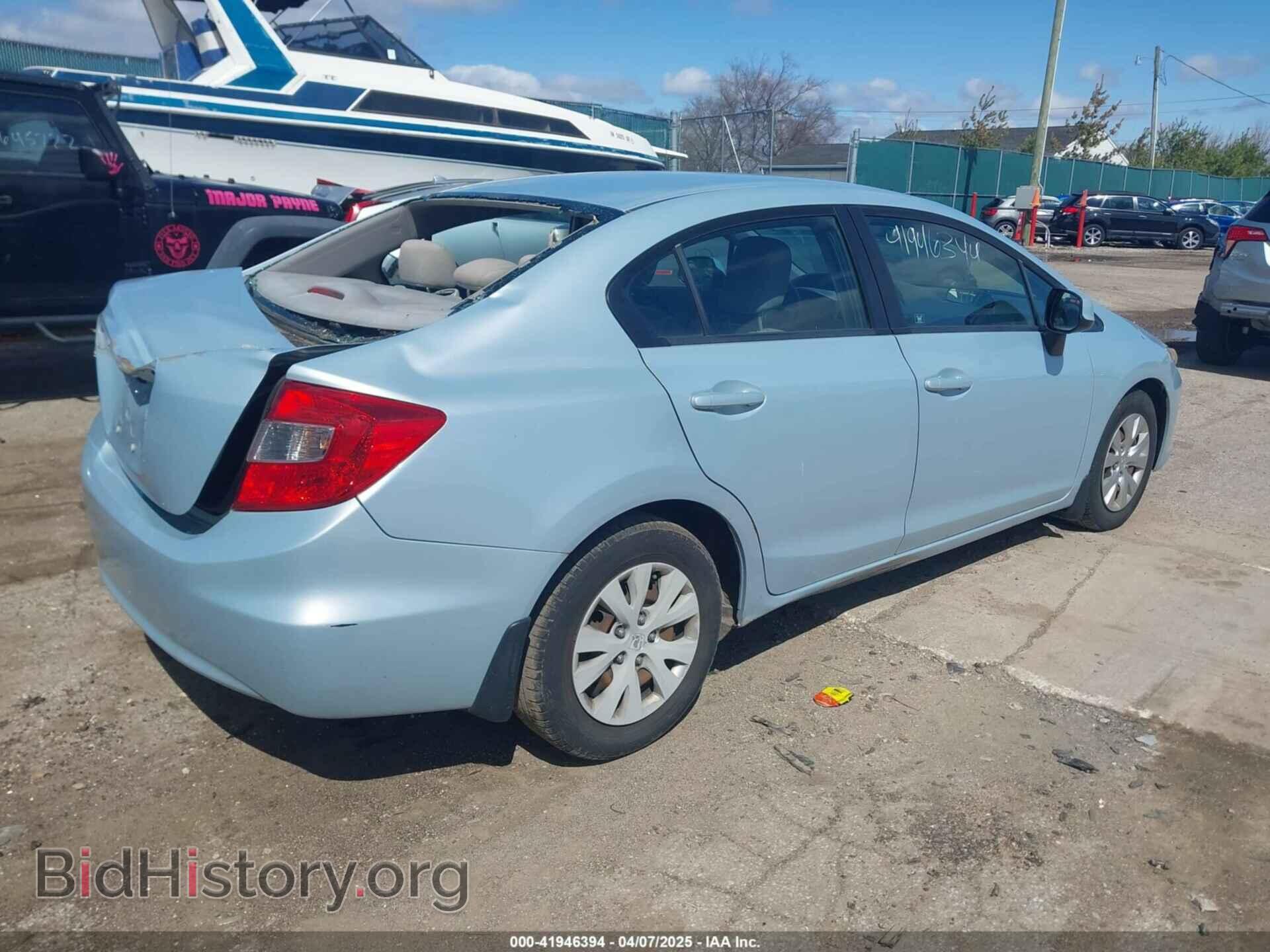 2012 HONDA CIVIC - VIN: 19XFB2F57CE048111 - Фото 4
