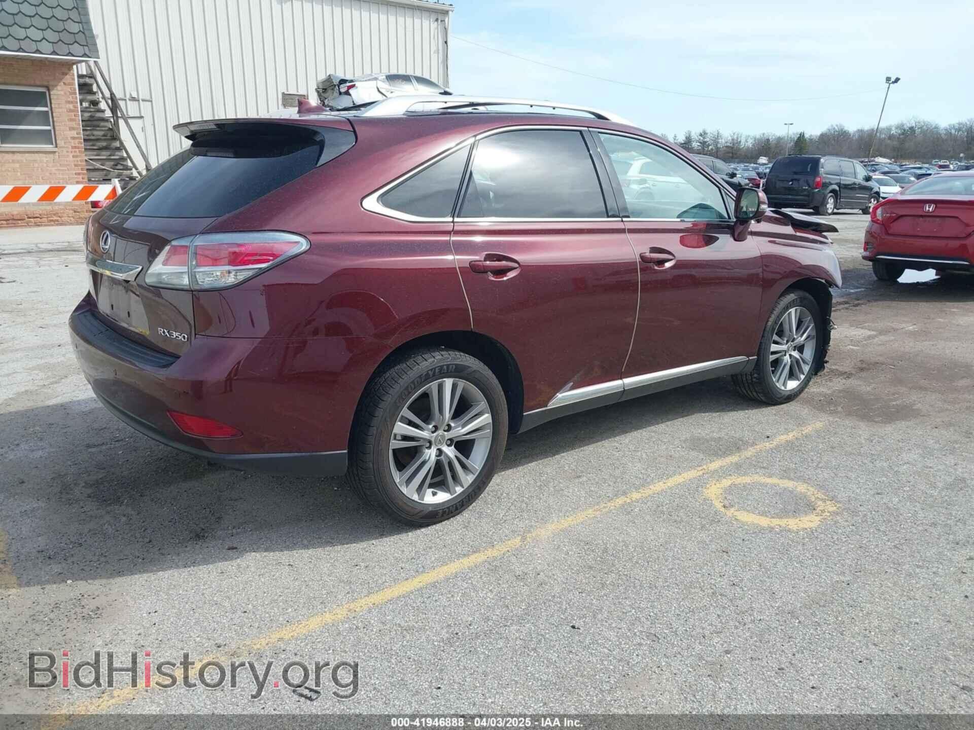 2015 LEXUS RX - VIN: 2T2BK1BA9FC306199 - Фото 4
