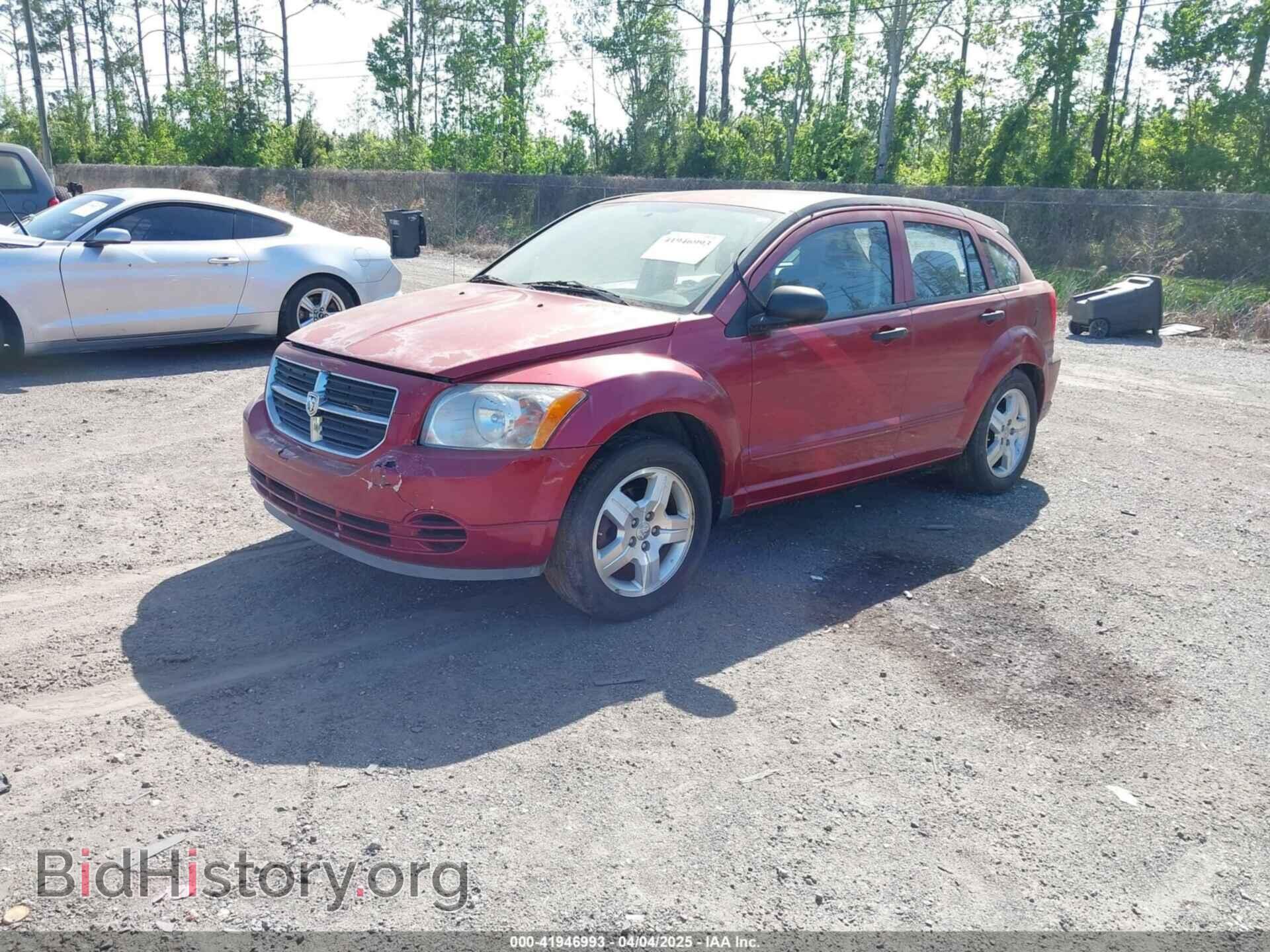 2007 DODGE CALIBER - VIN: 1B3HB48B17D589705 - Фото 2