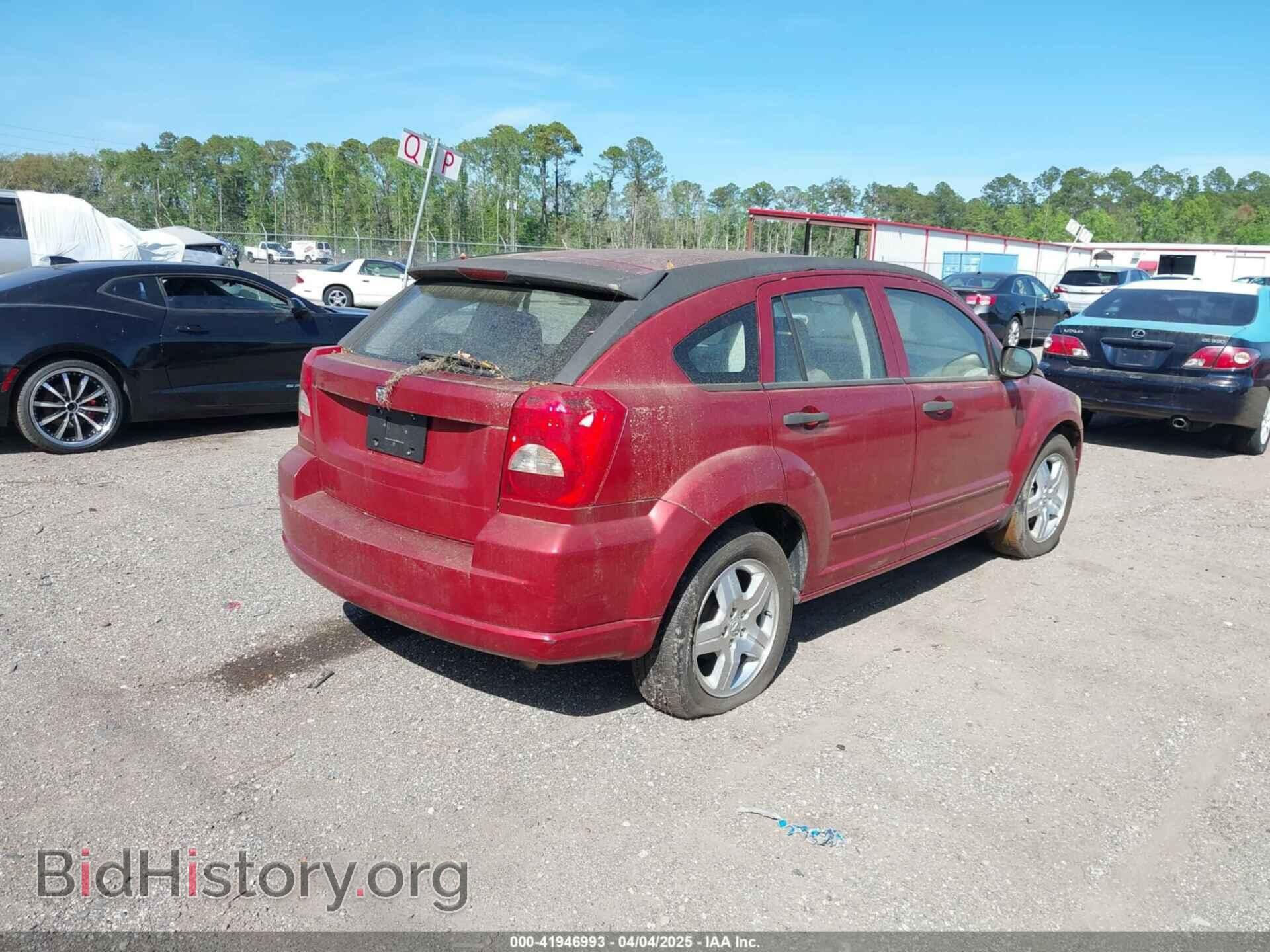 2007 DODGE CALIBER - VIN: 1B3HB48B17D589705 - Фото 4