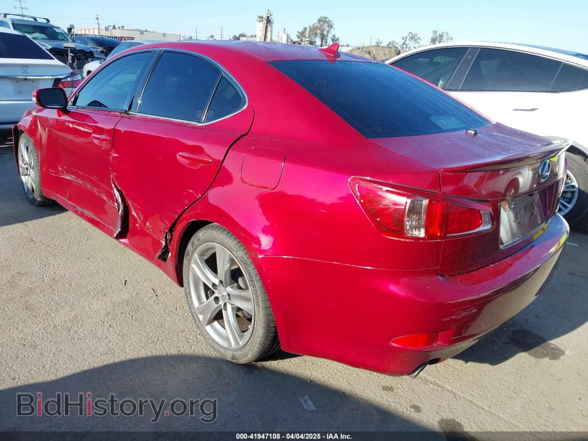 2012 LEXUS IS 250 - VIN: JTHBF5C24C5184608 - Фото 3