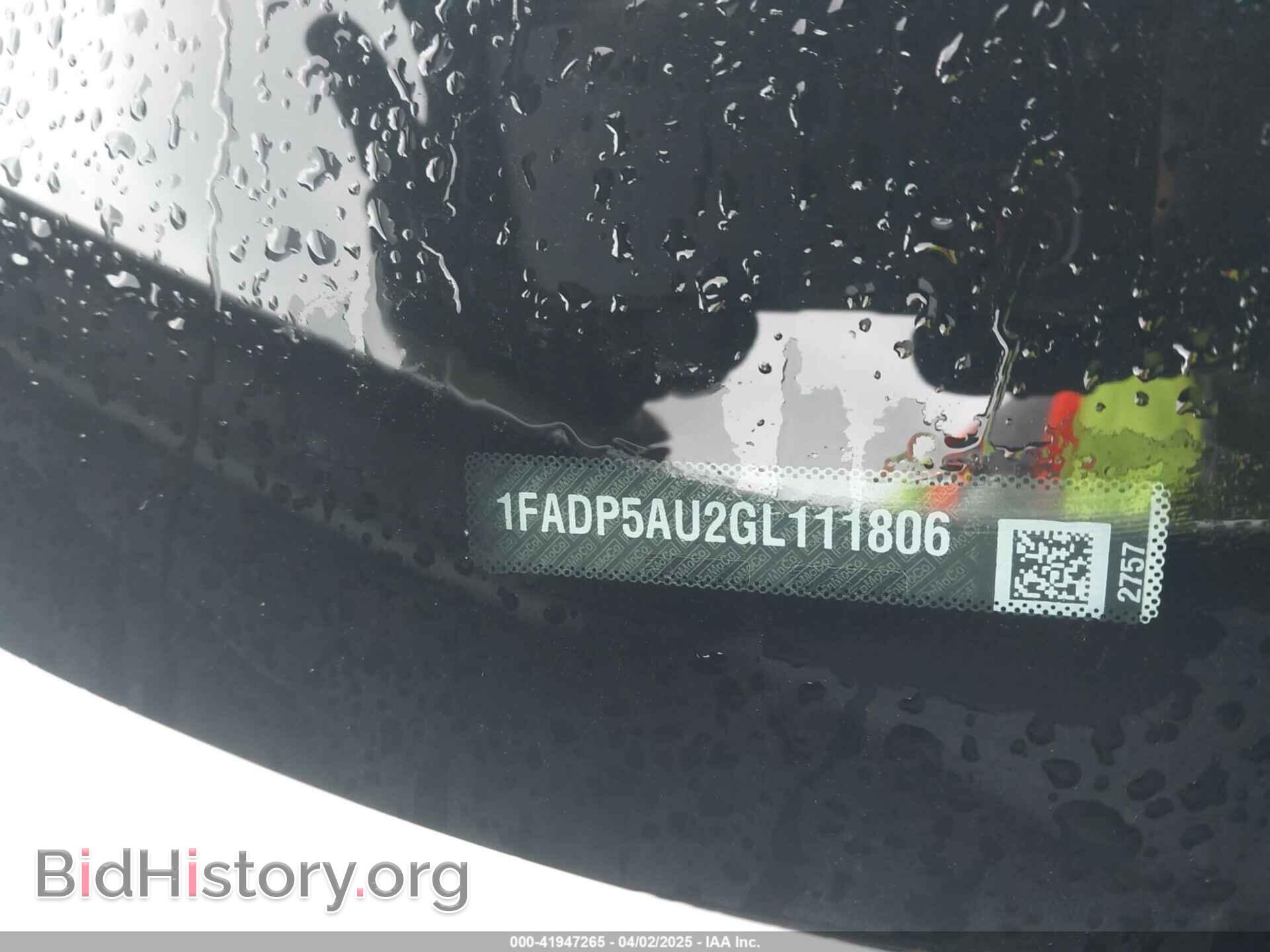 2016 FORD C-MAX HYBRID - VIN: 1FADP5AU2GL111806 - Фото 9