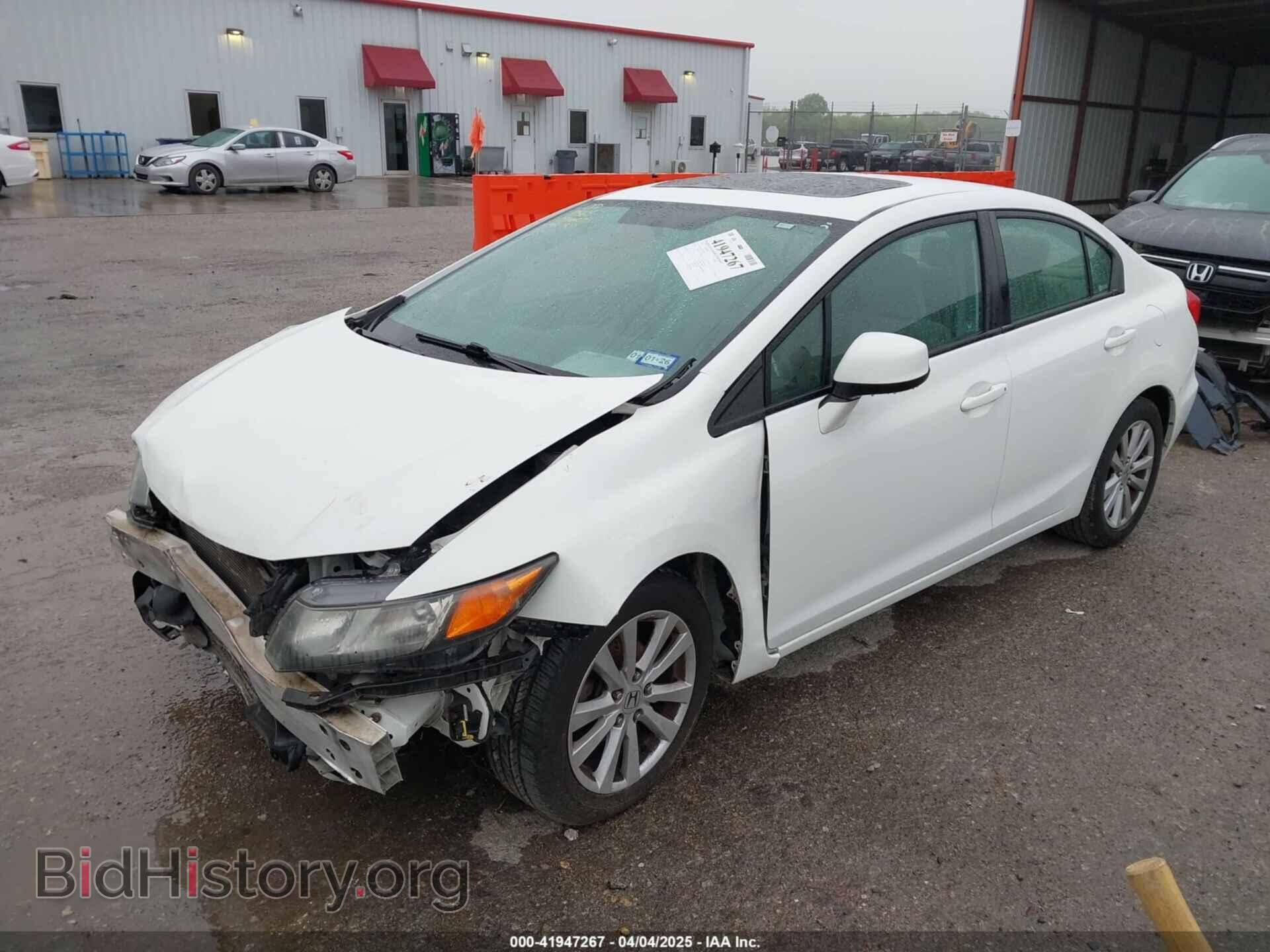2012 HONDA CIVIC - VIN: 19XFB2F80CE097564 - Фото 2