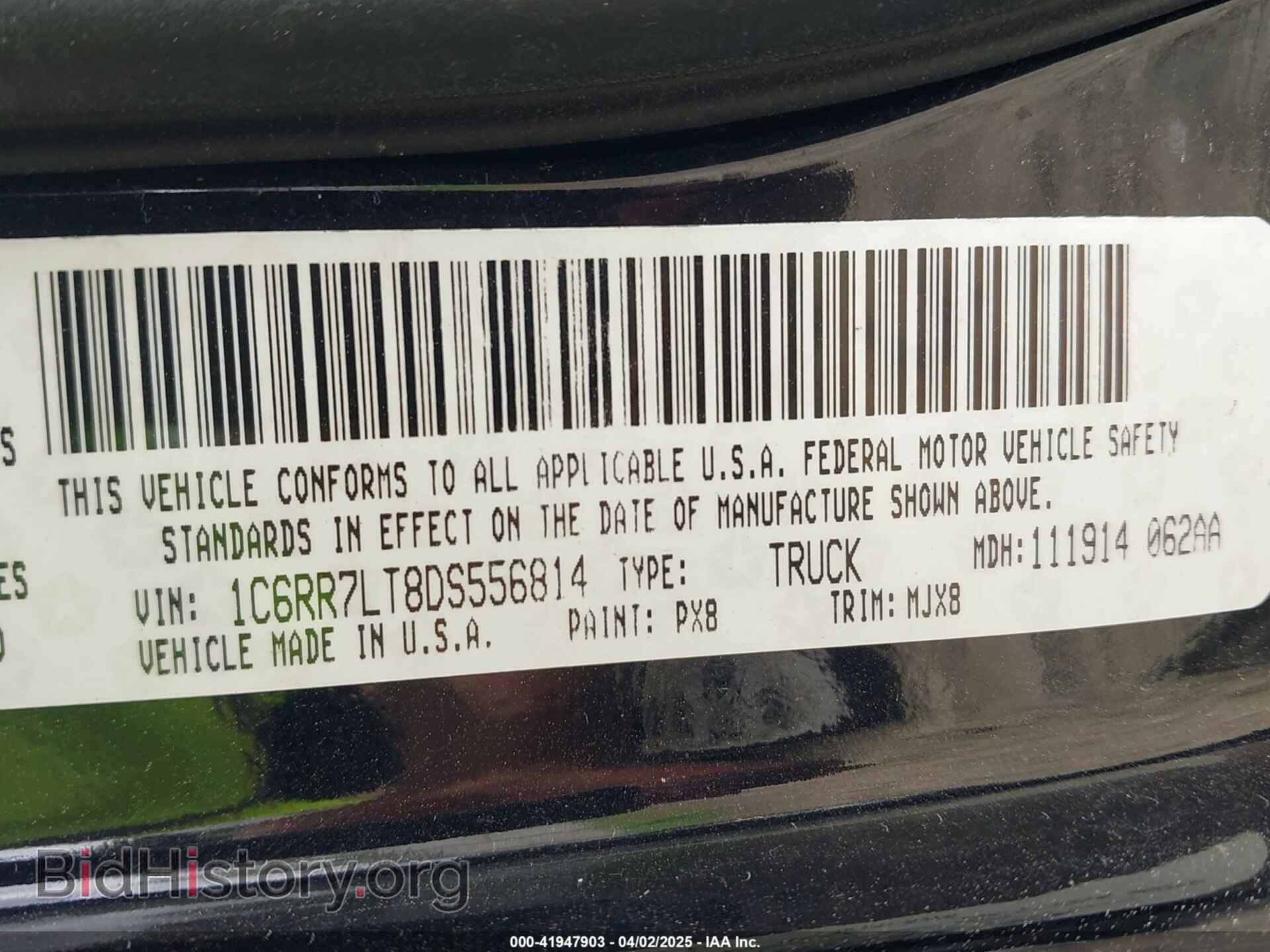2013 RAM 1500 - VIN: 1C6RR7LT8DS556814 - Photo 9