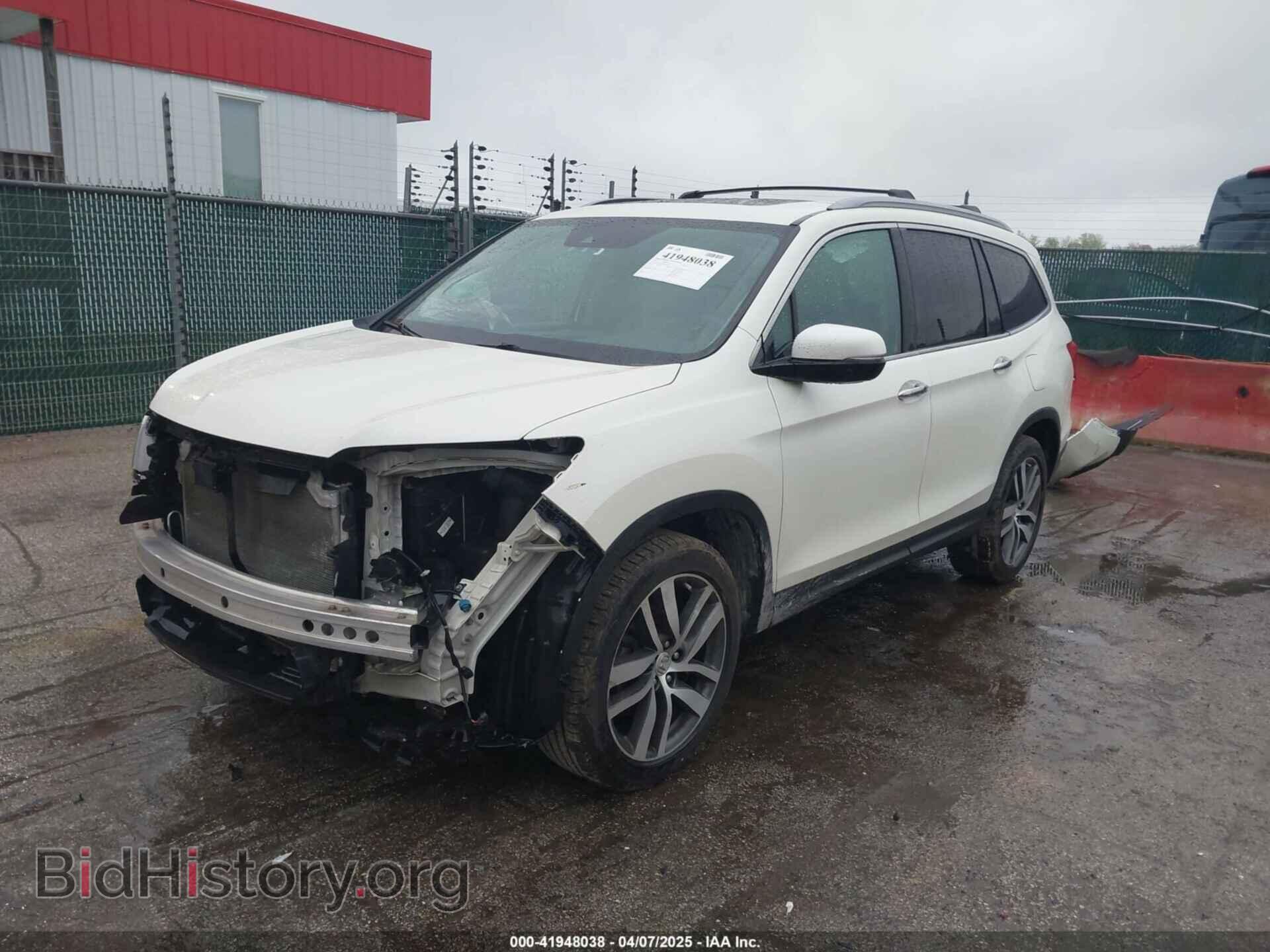 2016 HONDA PILOT - VIN: 5FNYF5H91GB016348 - Фото 2