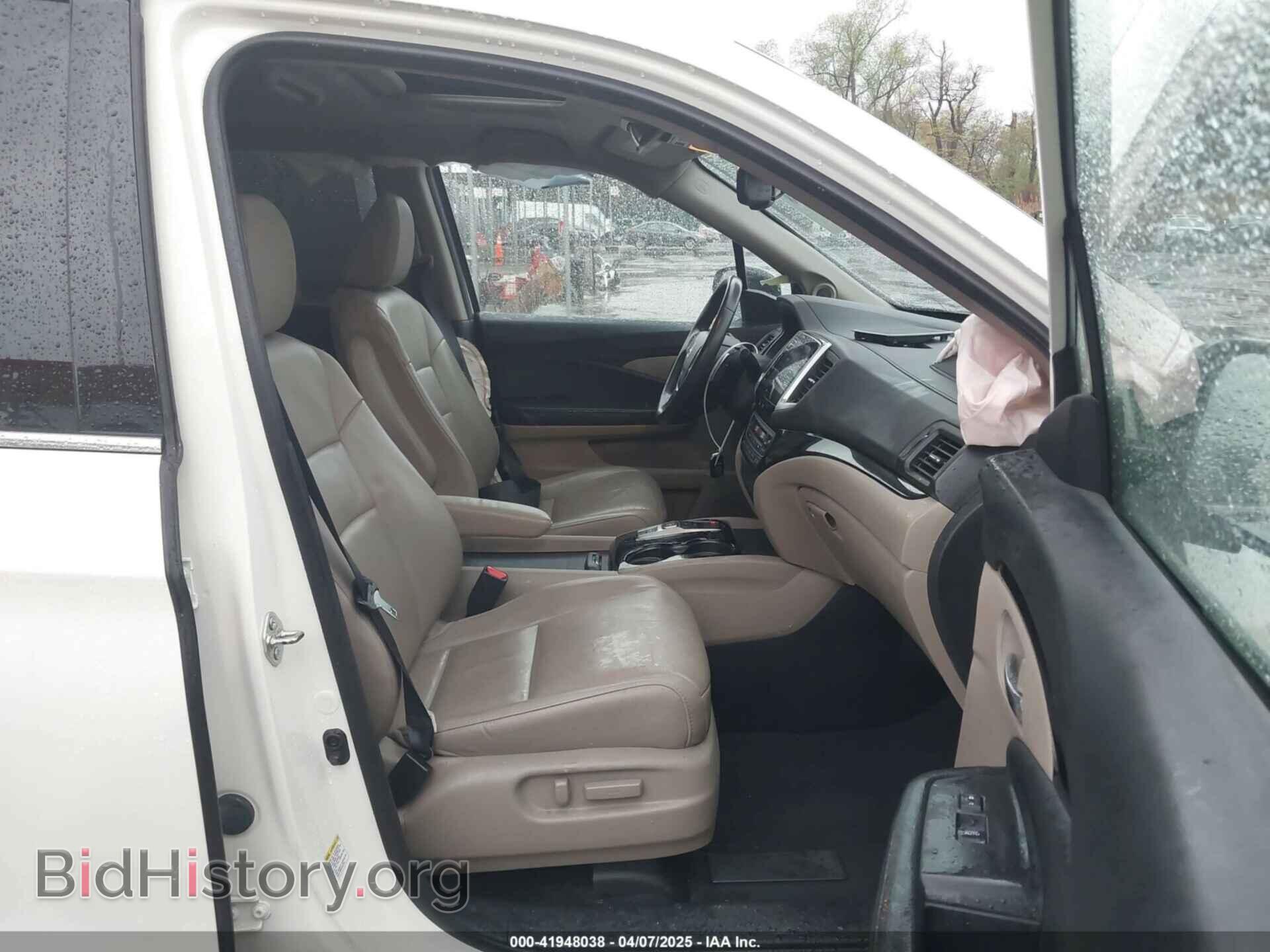 2016 HONDA PILOT - VIN: 5FNYF5H91GB016348 - Фото 5