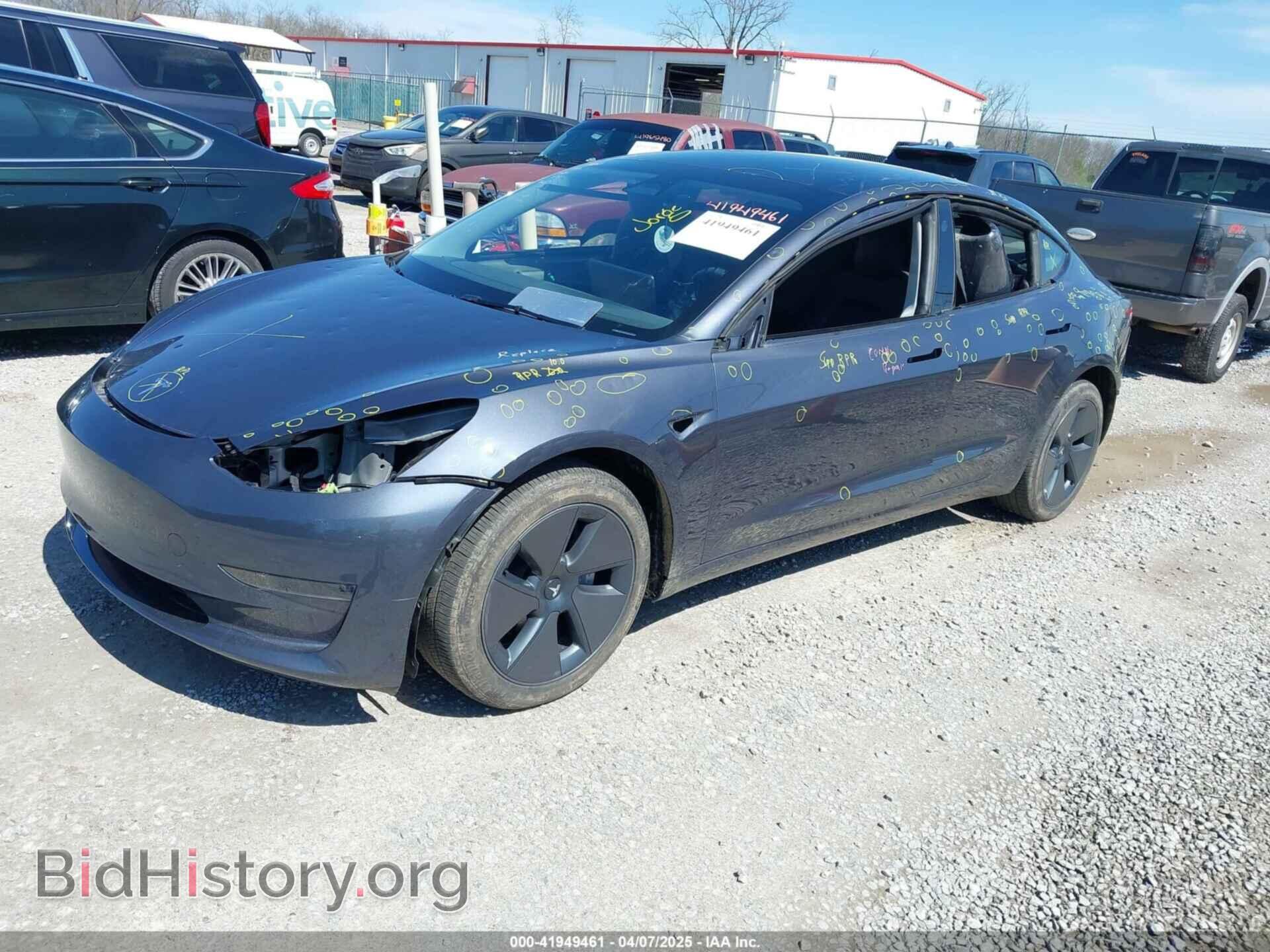 2023 TESLA MODEL 3 - VIN: 5YJ3E1EB0PF662235 - Фото 2