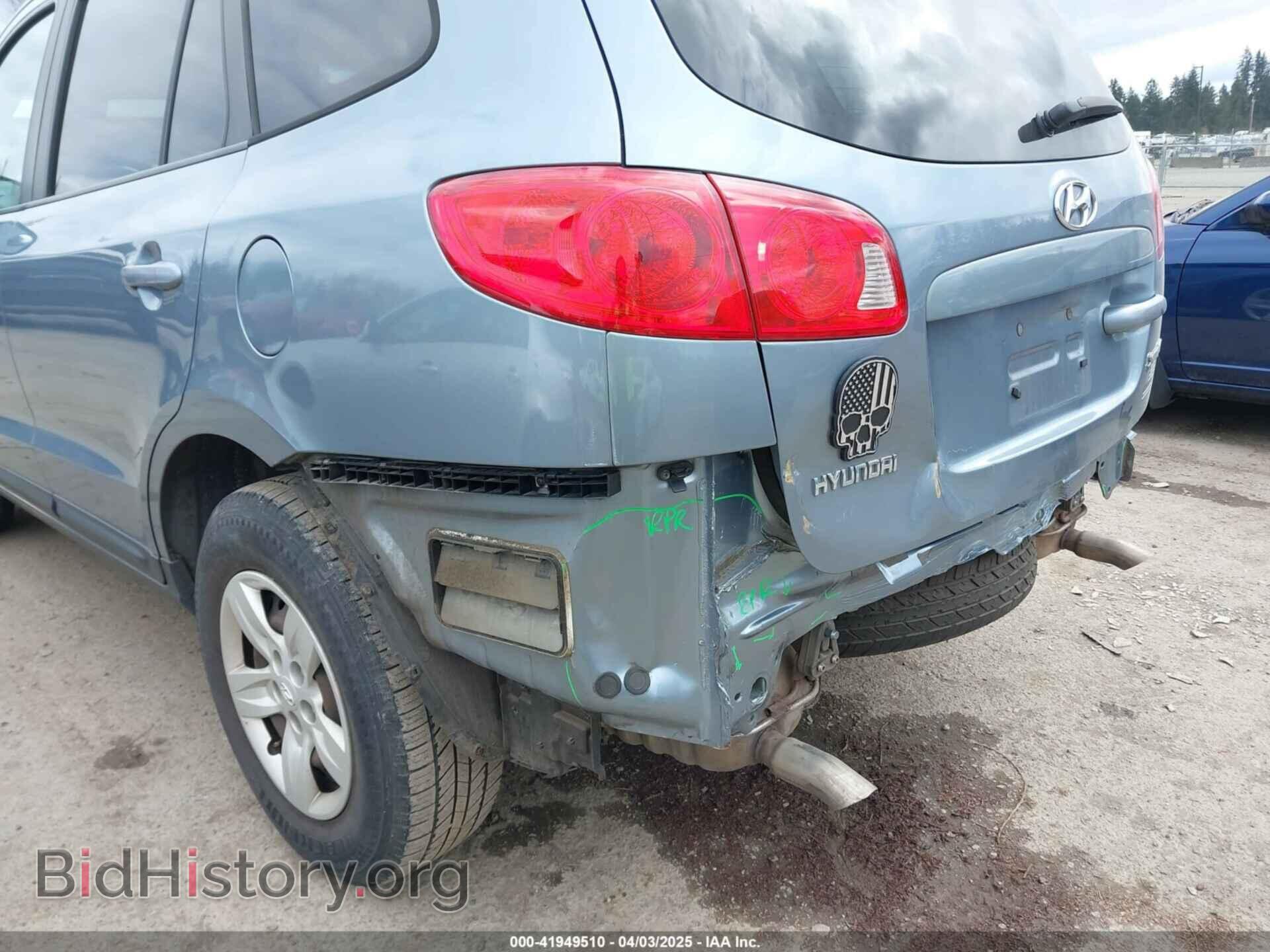 2009 HYUNDAI SANTA FE - VIN: 5NMSG13DX9H319699 - Фото 6