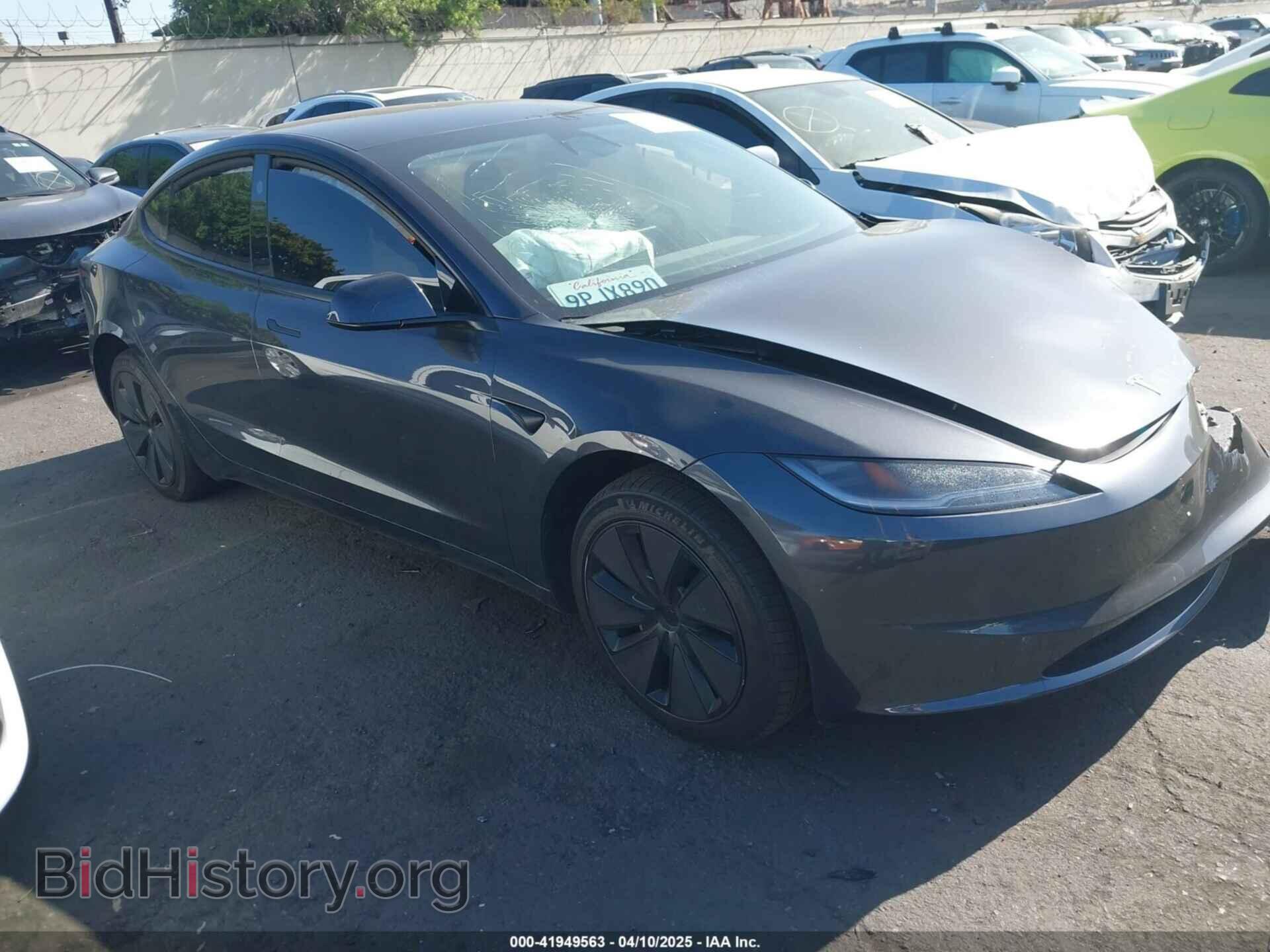 Фотография 5YJ3E1EA7RF865021 - TESLA MODEL 3 2024