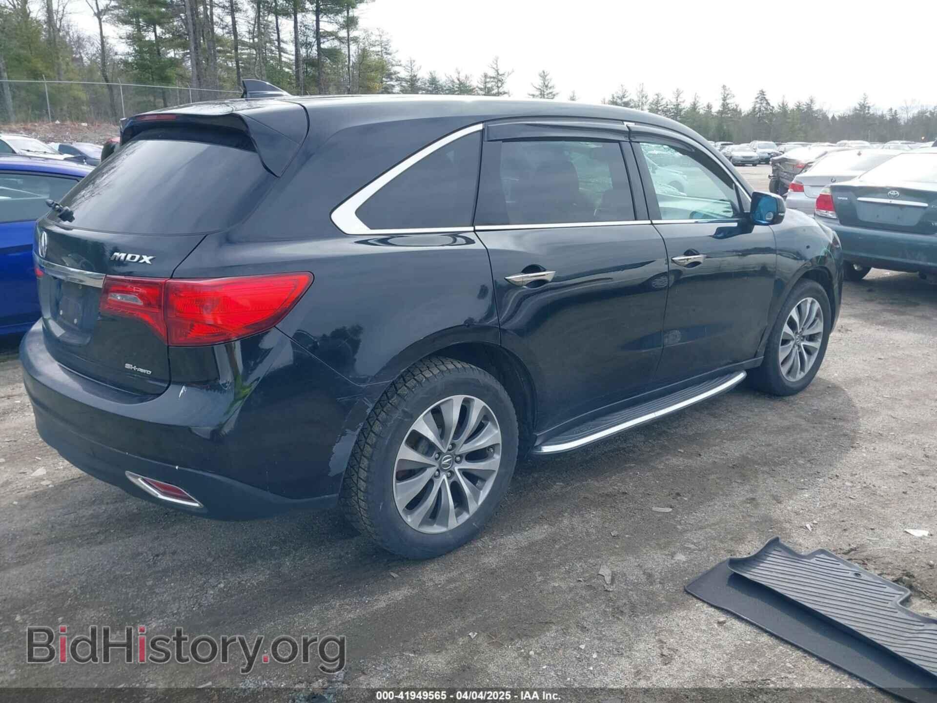 2014 ACURA MDX - VIN: 5FRYD4H29EB013843 - Фото 4