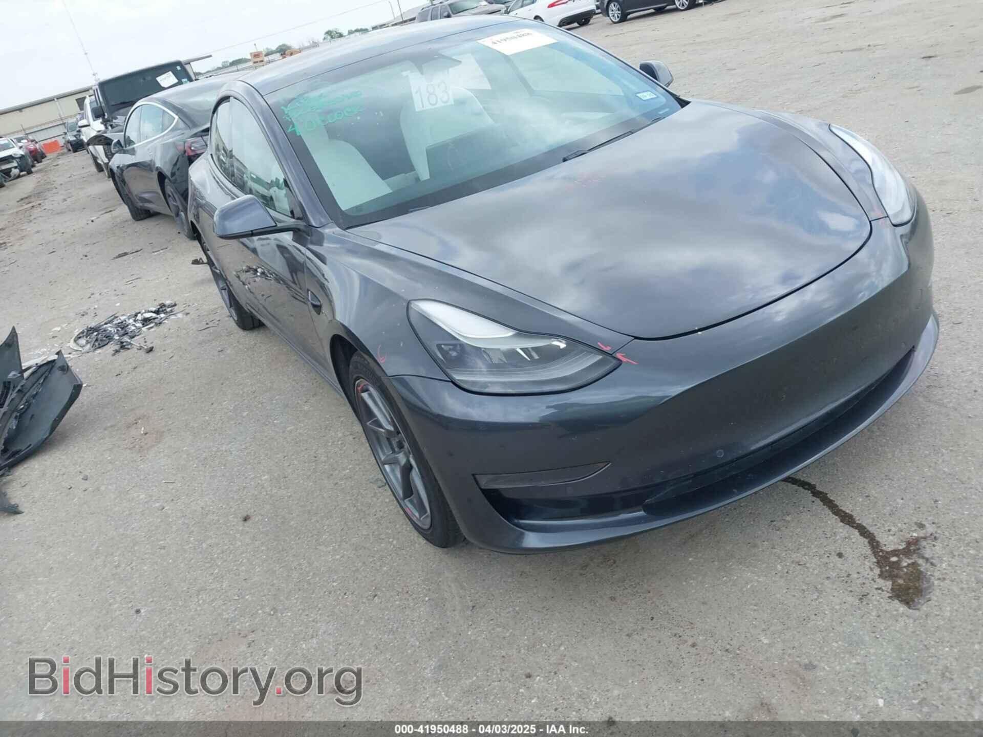 Photo 5YJ3E1EA0MF031987 - TESLA MODEL 3 2021