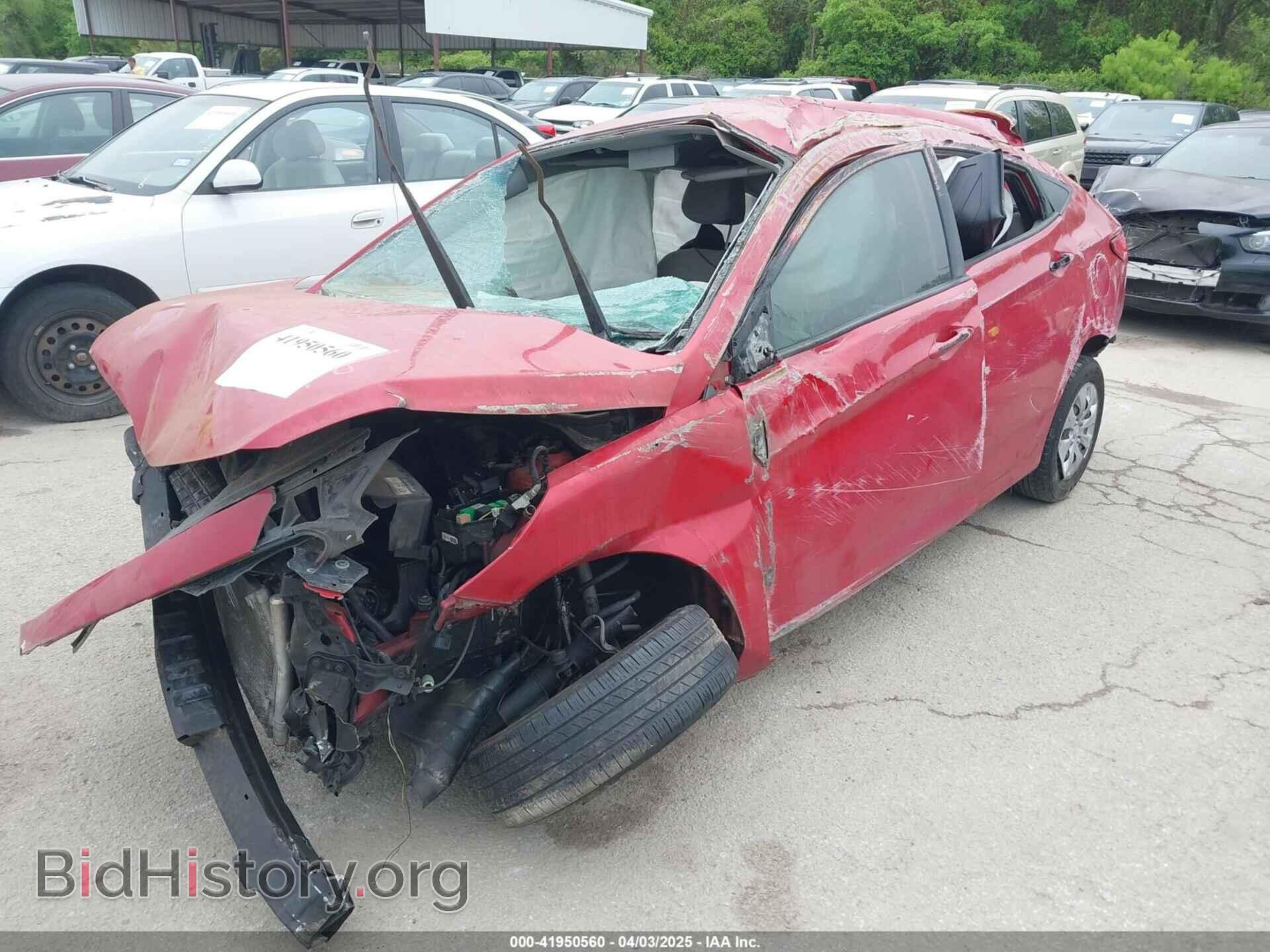 2016 HYUNDAI ACCENT - VIN: KMHCT4AE0GU083966 - Фото 2