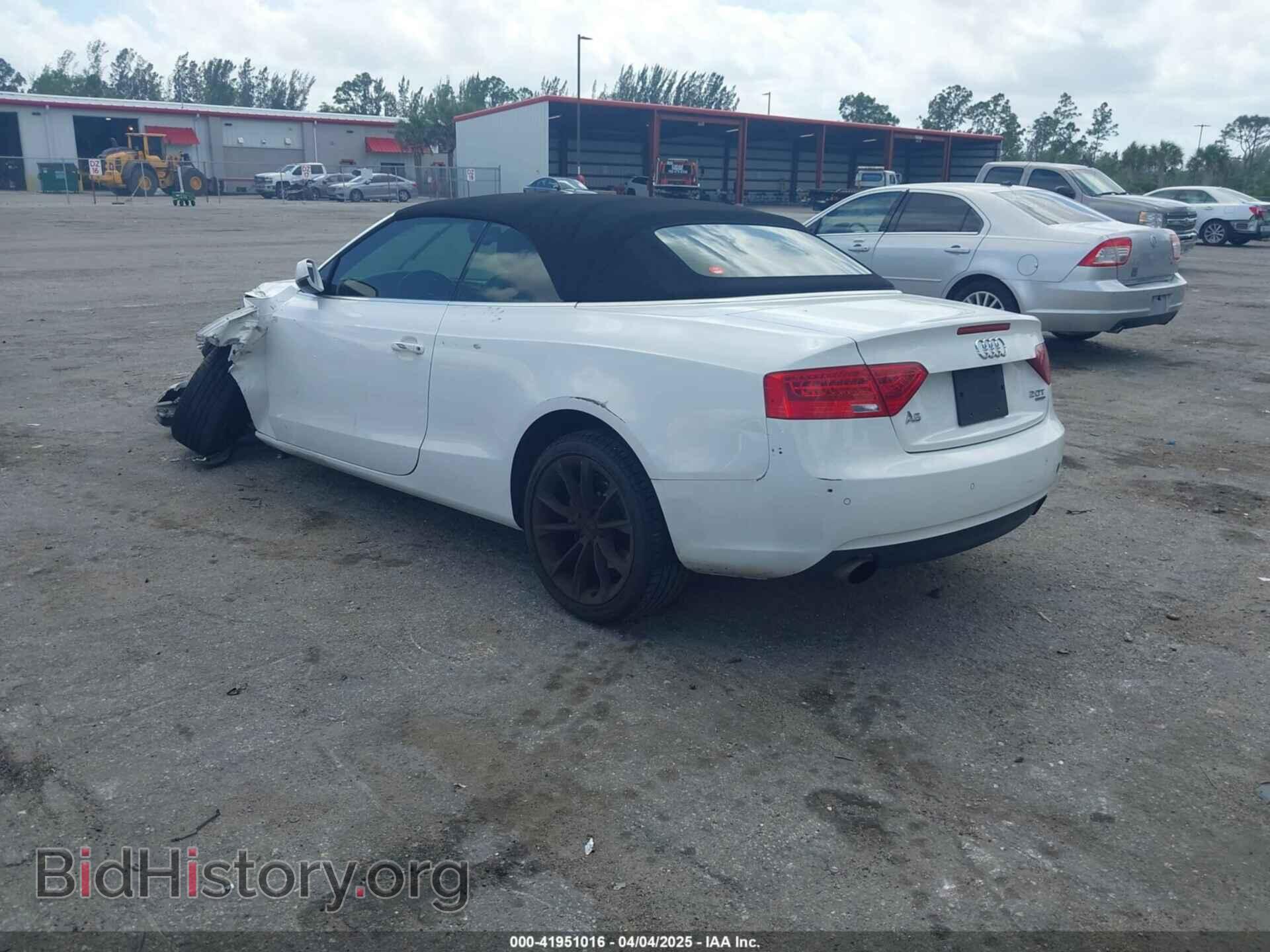 2013 AUDI A5 - VIN: WAULFAFH0DN013058 - Фото 3