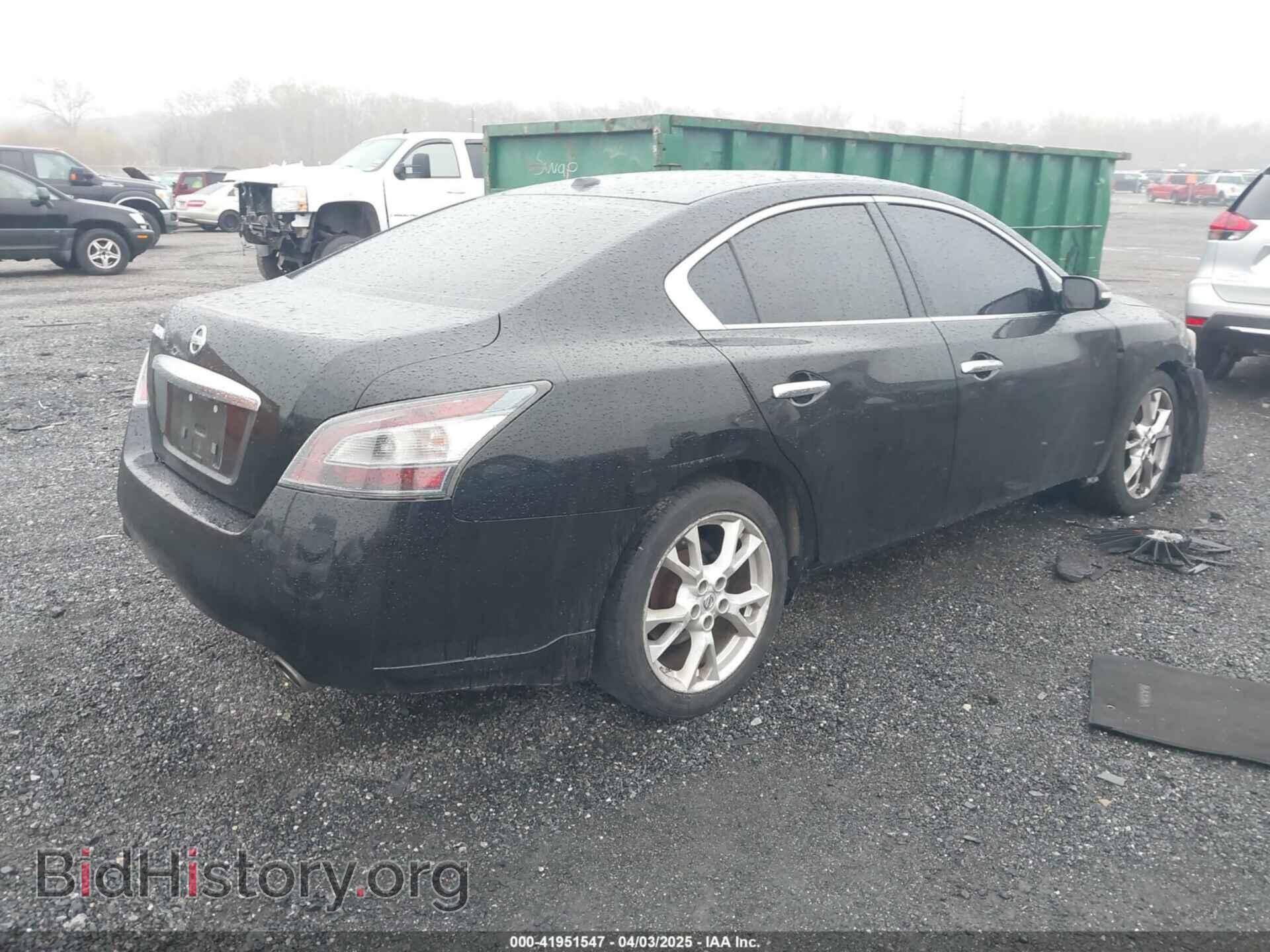 2012 NISSAN MAXIMA - VIN: 1N4AA5AP7CC870072 - Фото 4
