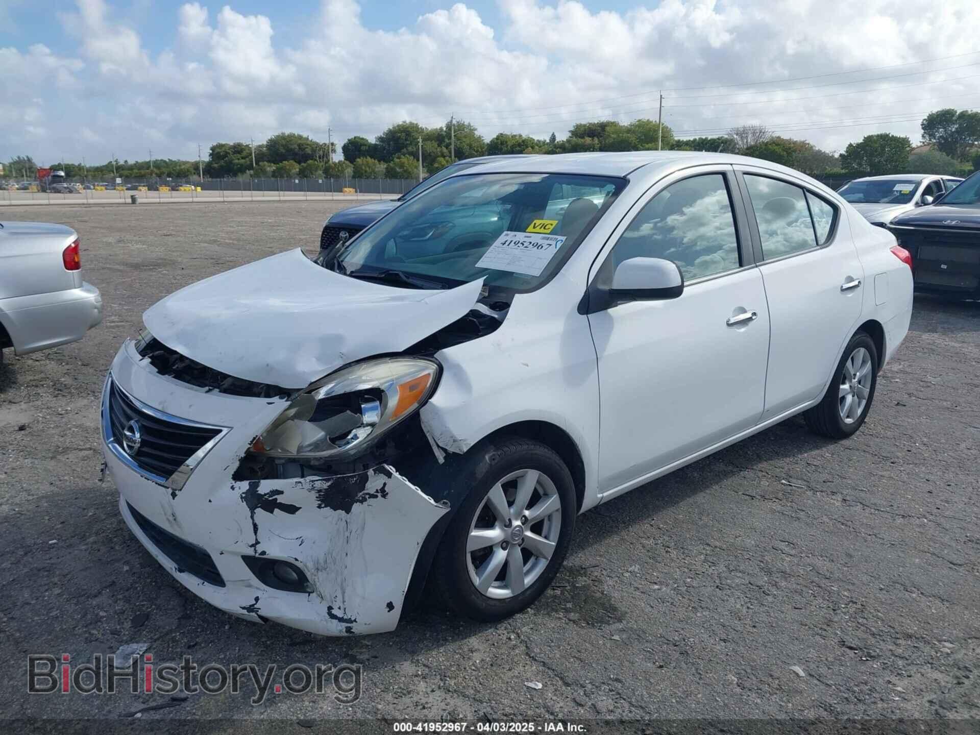2012 NISSAN VERSA - VIN: 3N1CN7AP1CL817832 - Фото 2