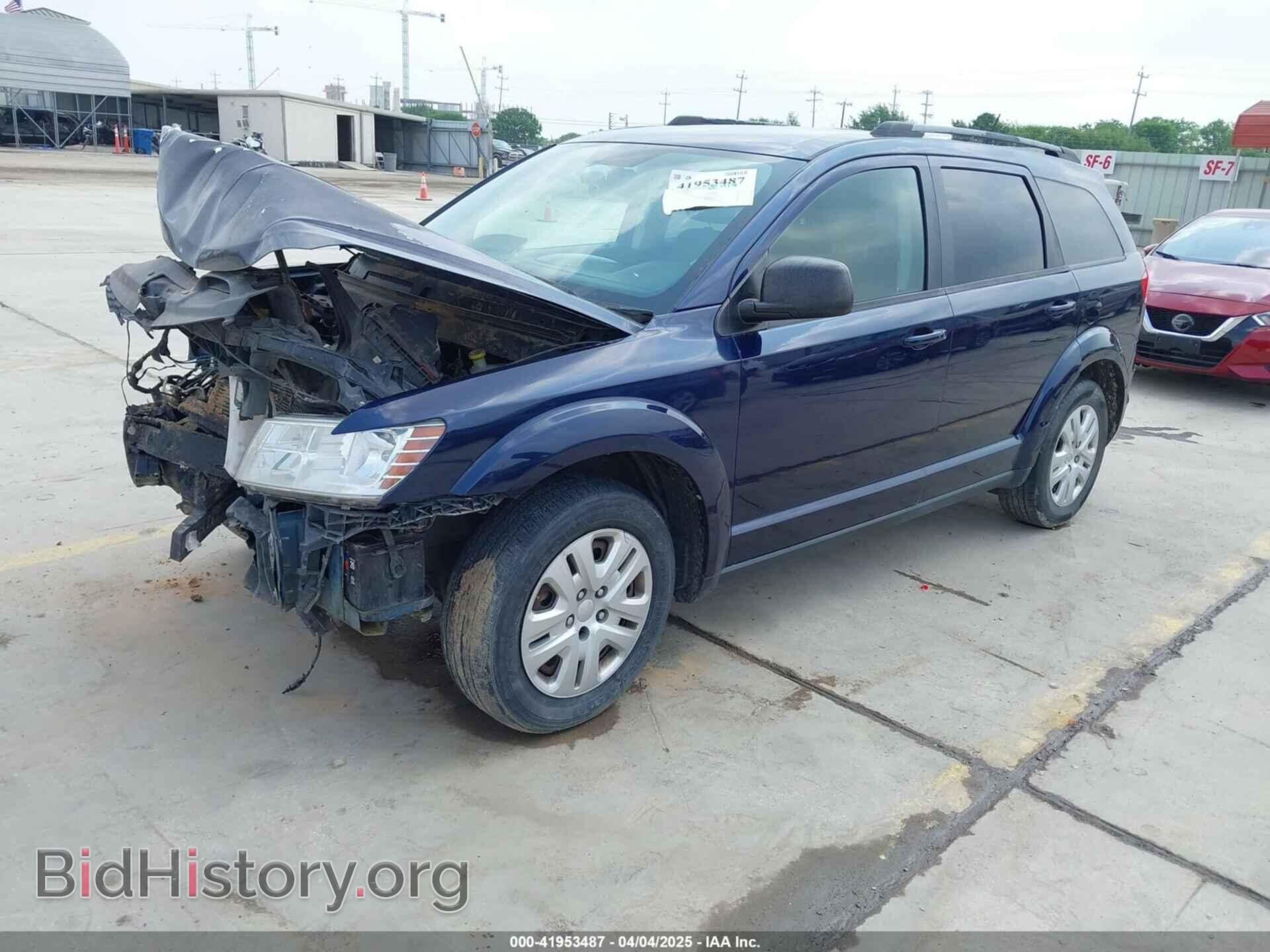 2017 DODGE JOURNEY - VIN: 3C4PDCAB5HT627103 - Фото 2