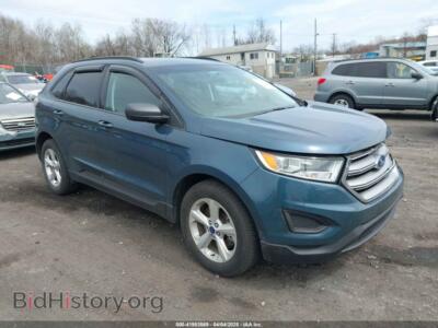 2016 Ford EDGE SE, синий — VIN 2FMPK4G96GBC62310, IAAI